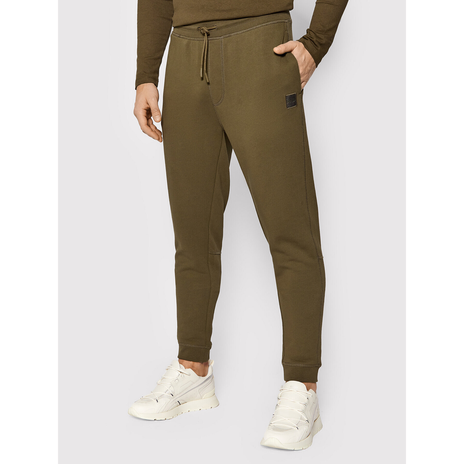 Boss Долнище анцуг Sestart 1 50462790 Зелен Regular Fit - Pepit.bg