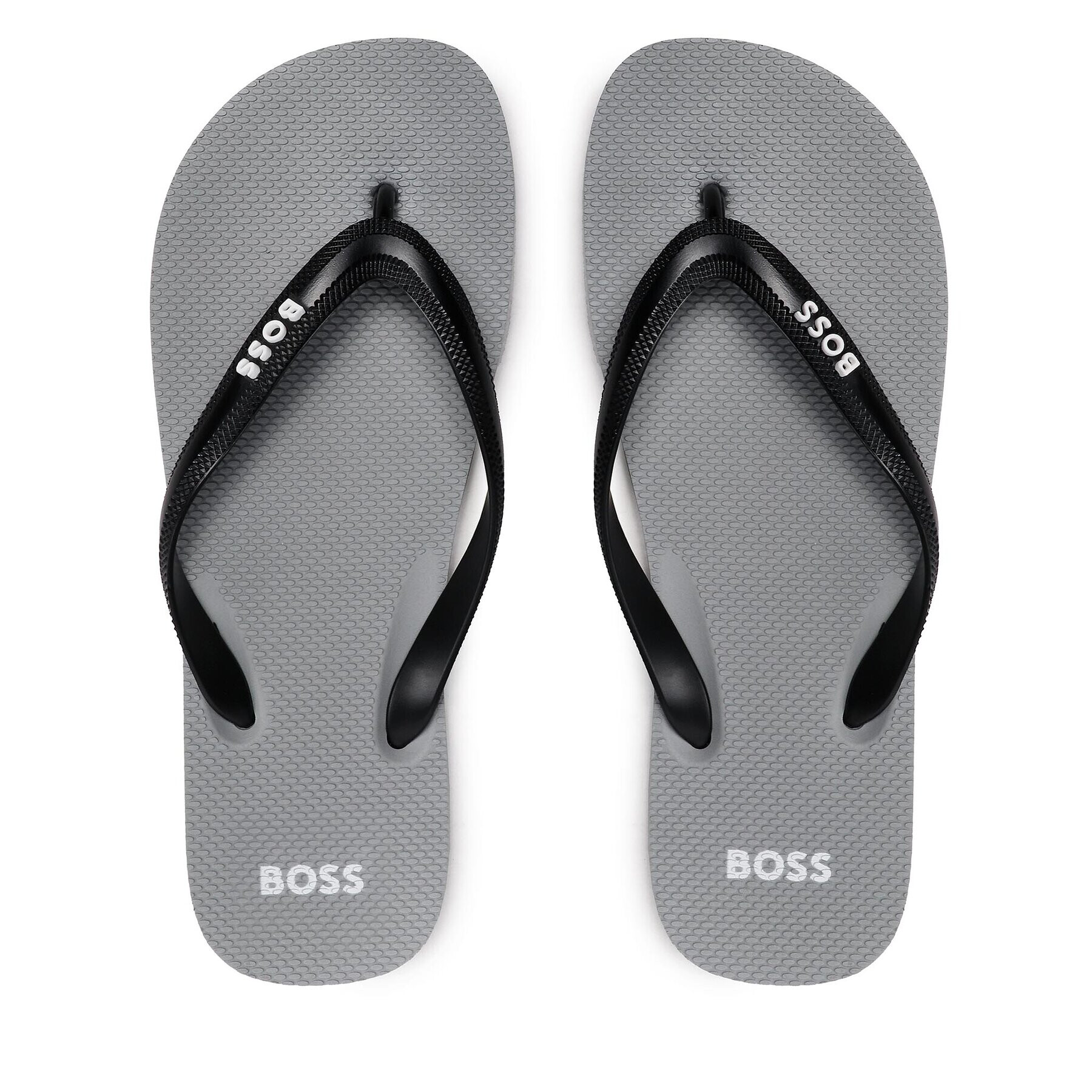 Boss Джапанки Tracy 50488925 10248526 01 Сив - Pepit.bg
