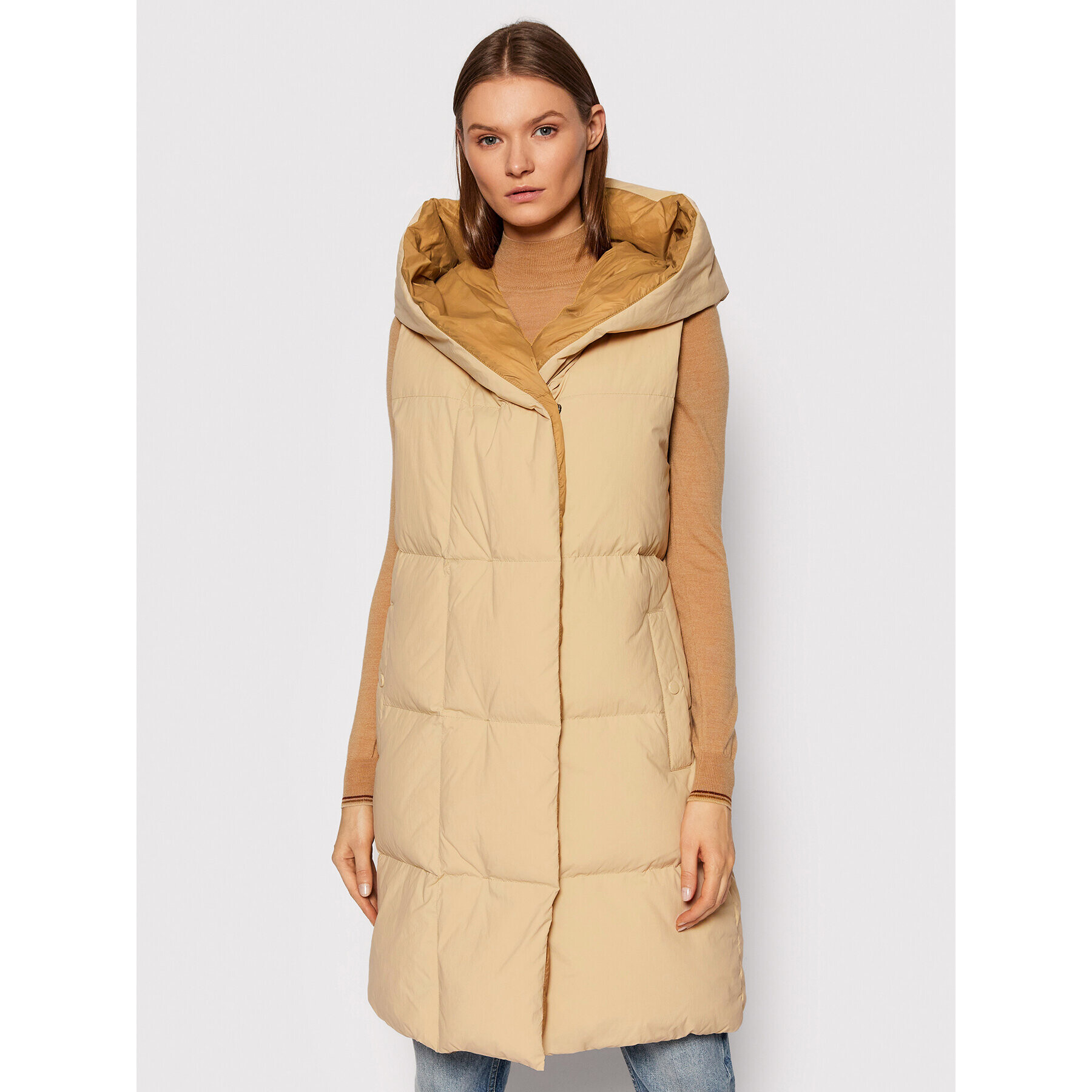 Boss Елек C_Paholla1 50462401 Бежов Regular Fit - Pepit.bg