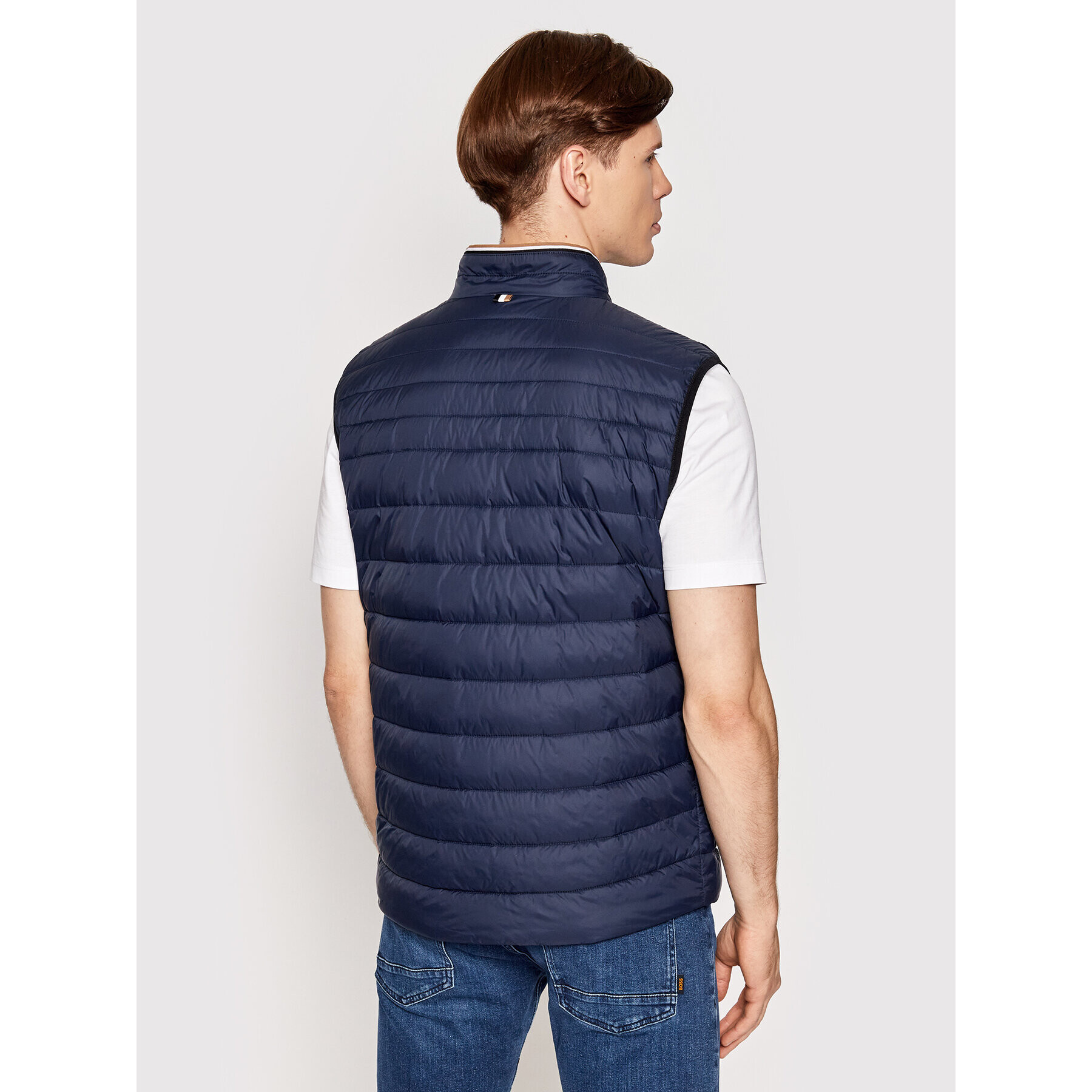Boss Елек Darolan 50464300 Тъмносин Regular Fit - Pepit.bg
