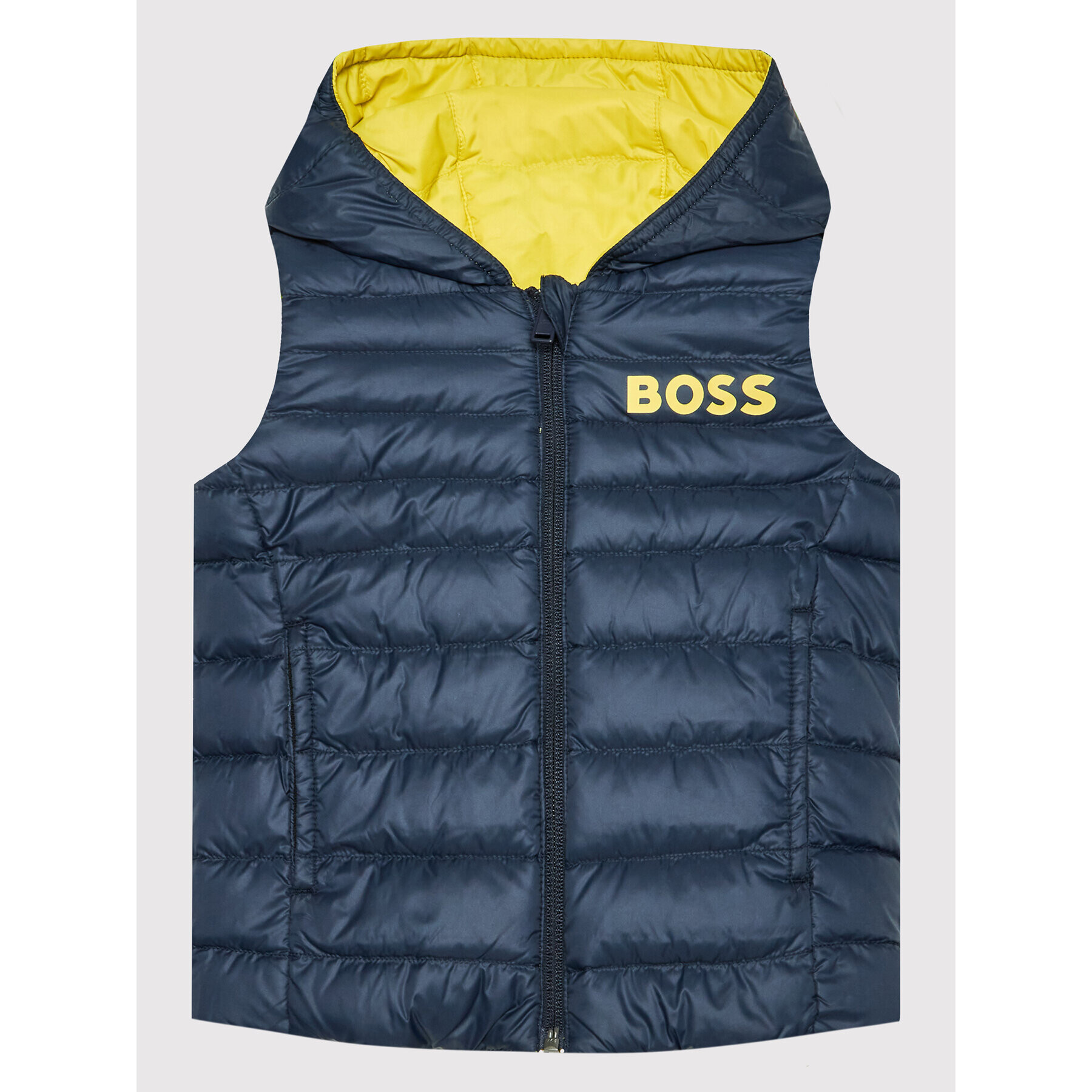 Boss Елек J06253 S Тъмносин Regular Fit - Pepit.bg