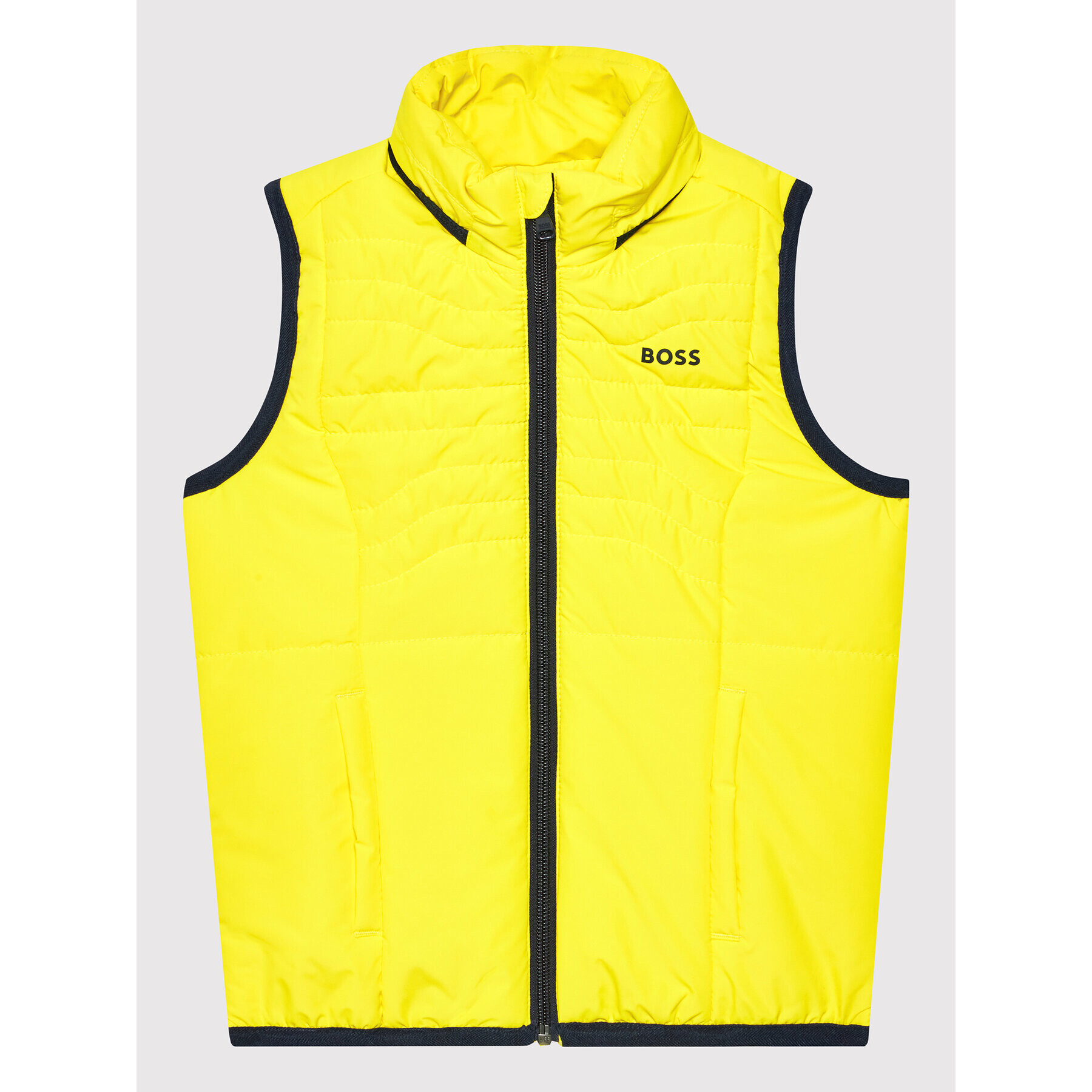 Boss Елек J26472 D Жълт Regular Fit - Pepit.bg