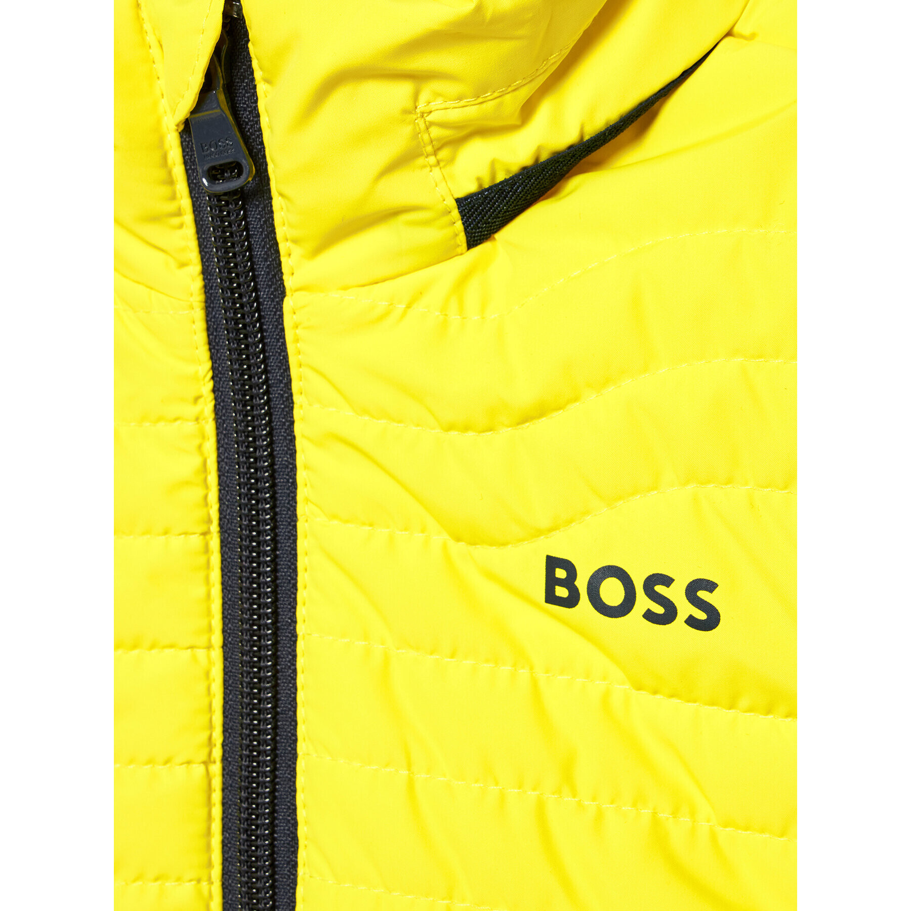 Boss Елек J26472 D Жълт Regular Fit - Pepit.bg