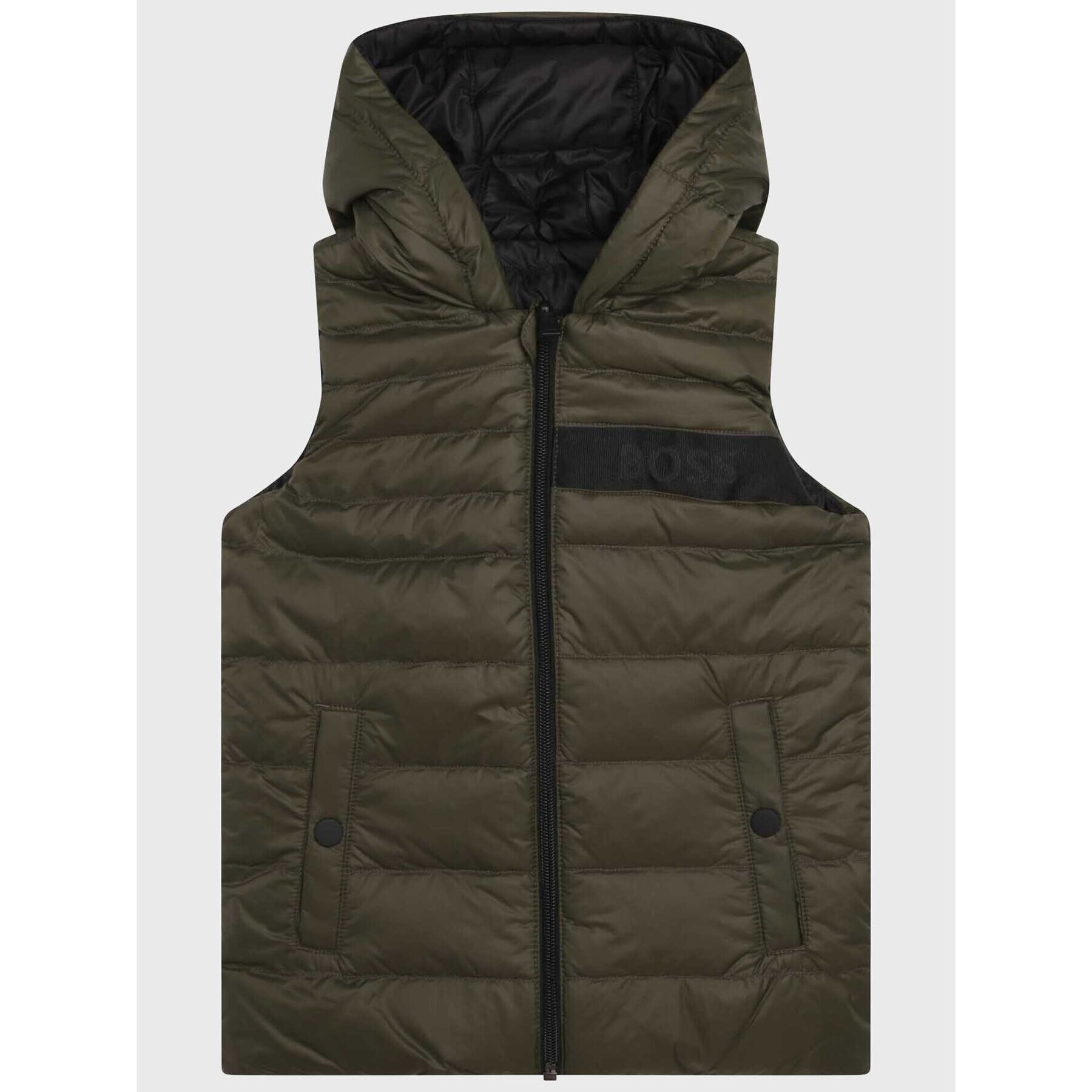 Boss Елек J26486 S Зелен Regular Fit - Pepit.bg