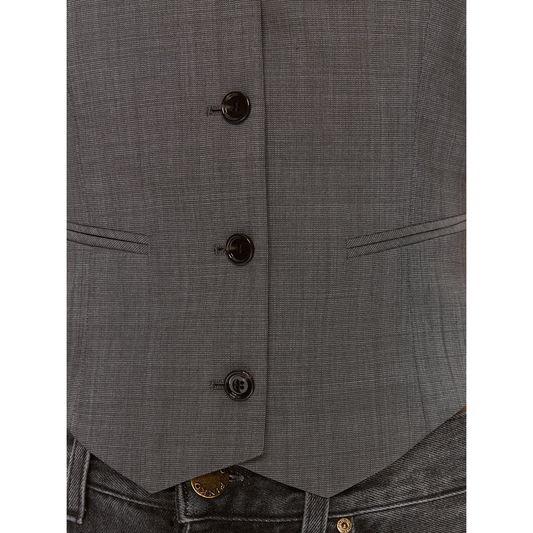Boss Елек Jegaro 50513132 Сив Slim Fit - Pepit.bg