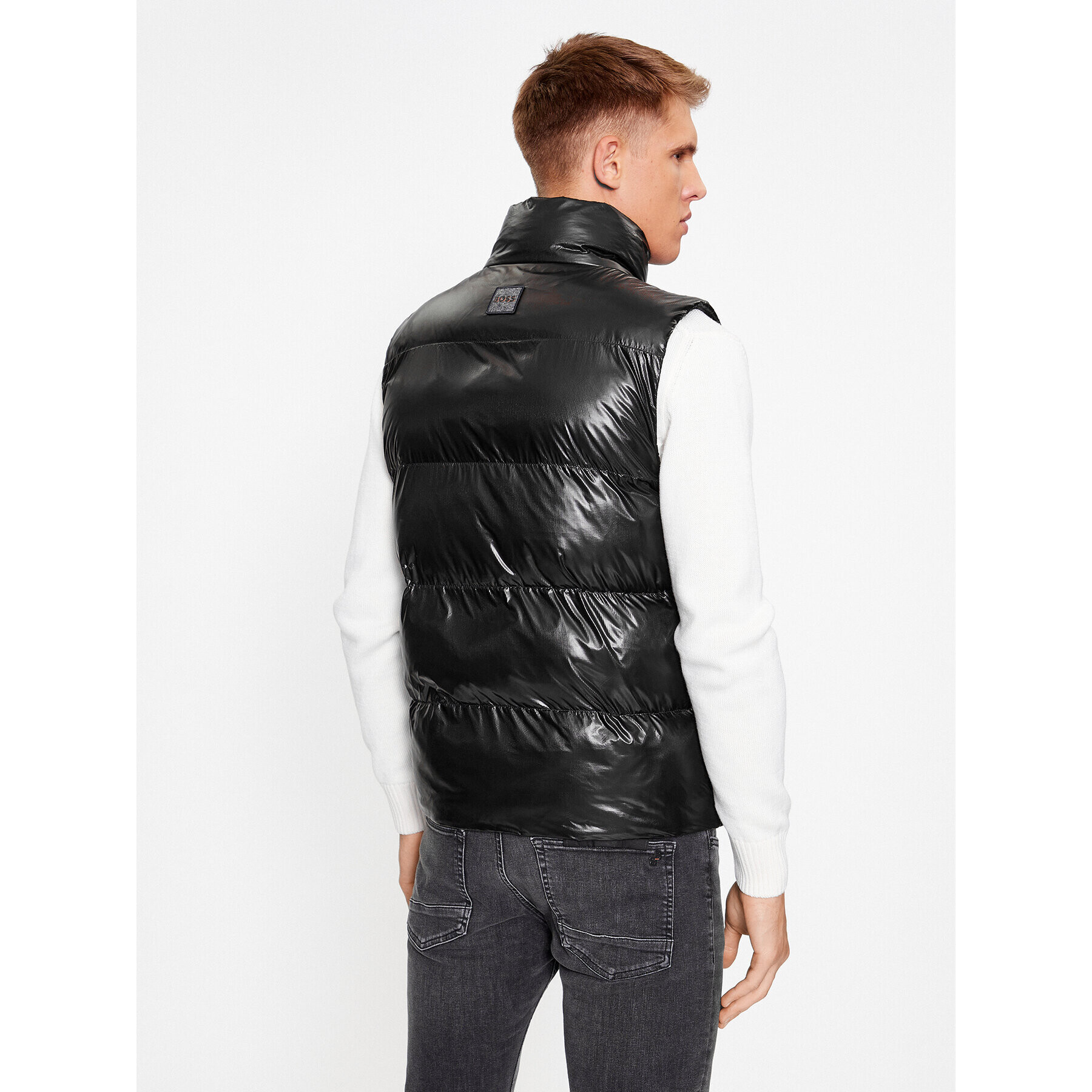 Boss Елек Odaina 50498223 Черен Regular Fit - Pepit.bg