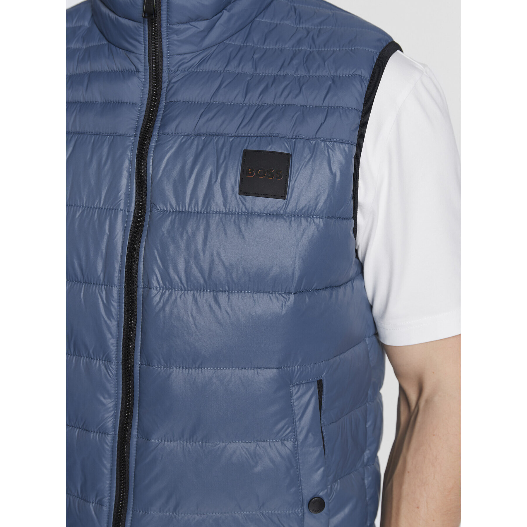 Boss Елек Odeno 50472861 Син Regular Fit - Pepit.bg
