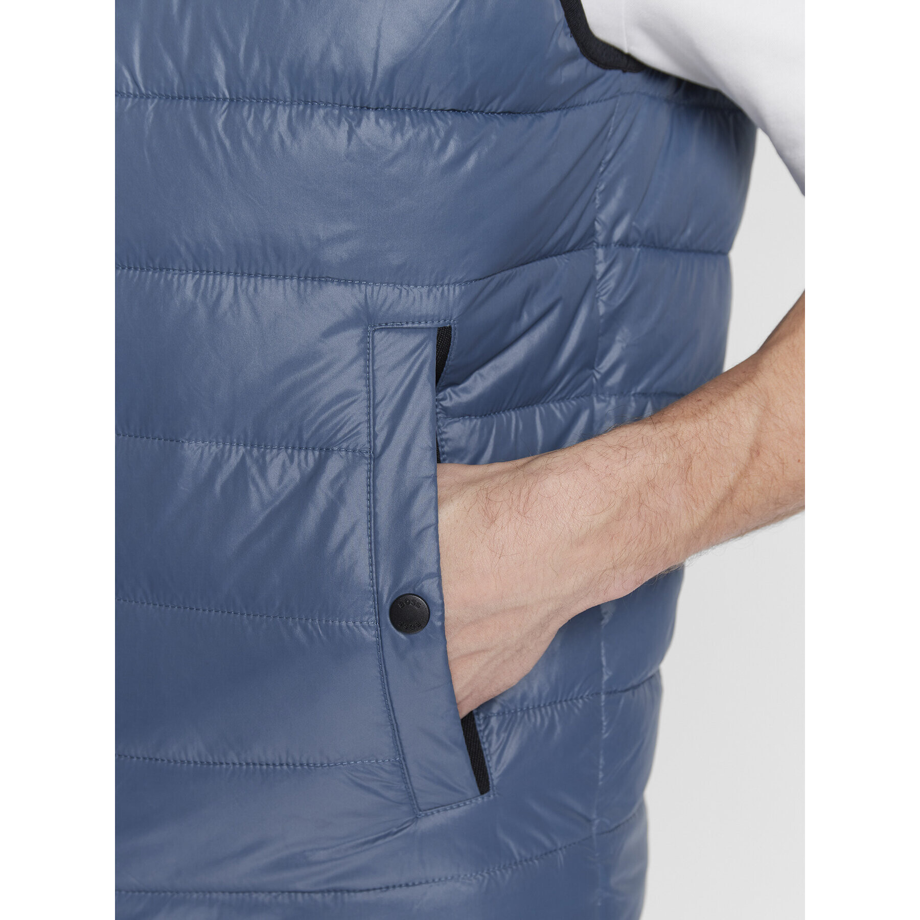 Boss Елек Odeno 50472861 Син Regular Fit - Pepit.bg