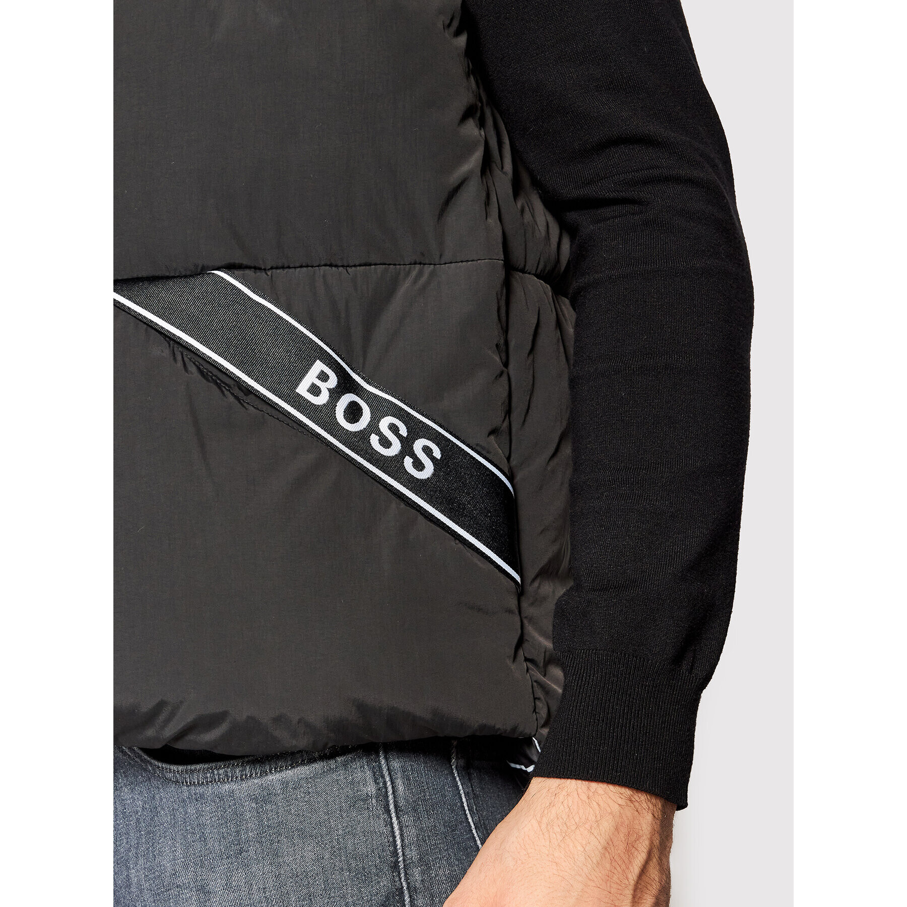 Boss Елек Oriok_HC 50462847 Черен Regular Fit - Pepit.bg