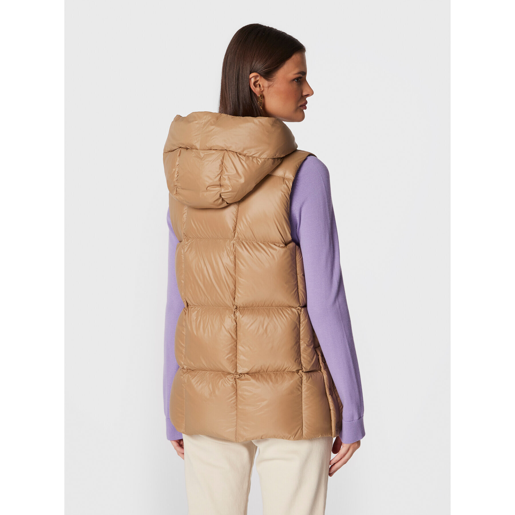 Boss Елек Padriani 50478322 Бежов Comfort Fit - Pepit.bg