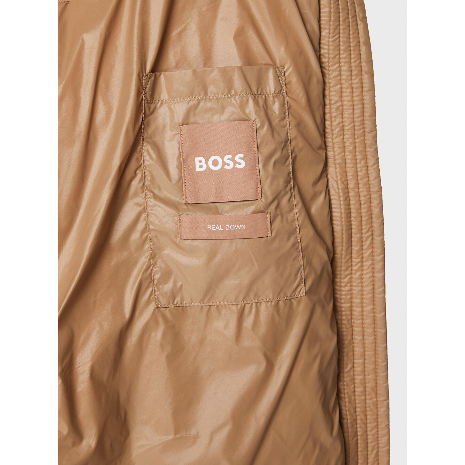 Boss Елек Padriani 50478322 Бежов Comfort Fit - Pepit.bg