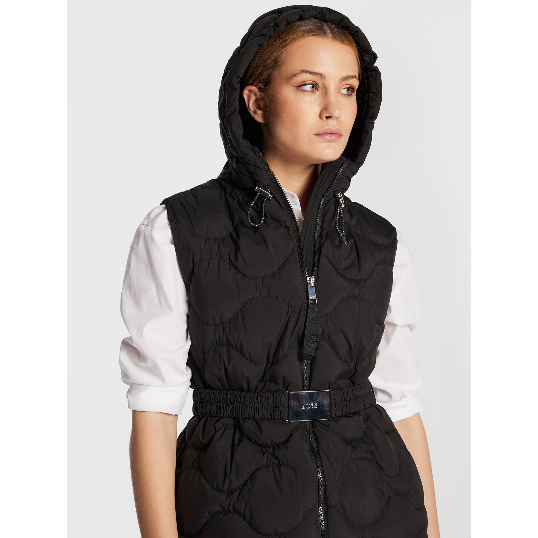 Boss Елек Pakilta 50478323 Черен Regular Fit - Pepit.bg