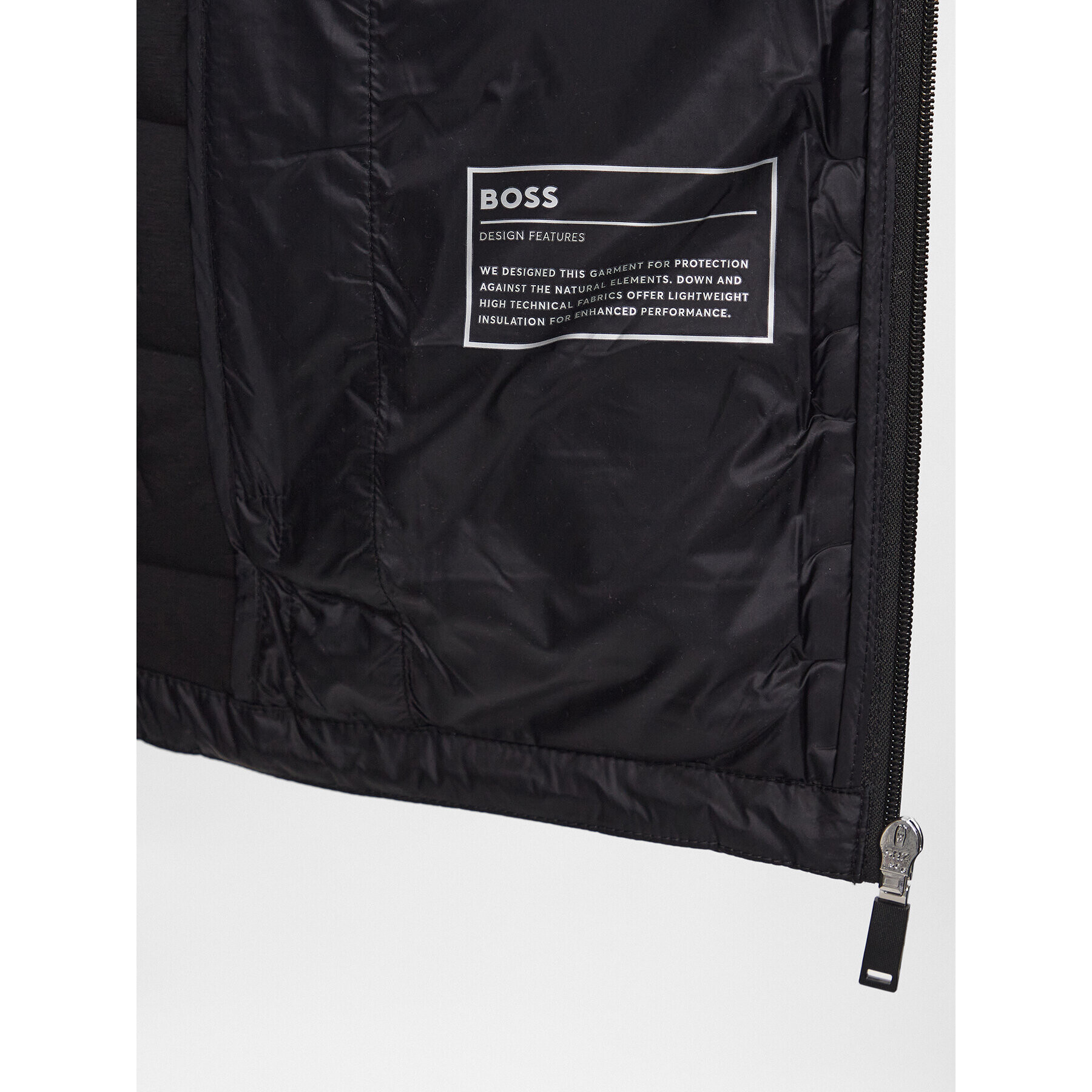 Boss Елек V_Petrick 50491912 Черен Regular Fit - Pepit.bg