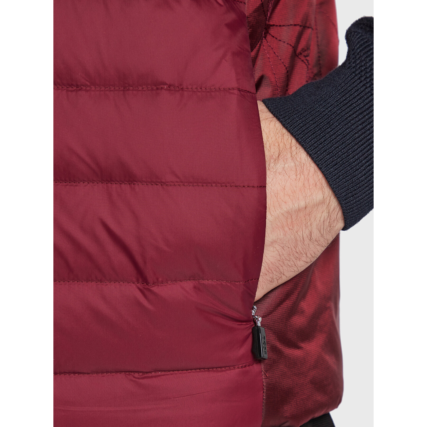 Boss Елек V_Sarek 50475006 Бордо Regular Fit - Pepit.bg