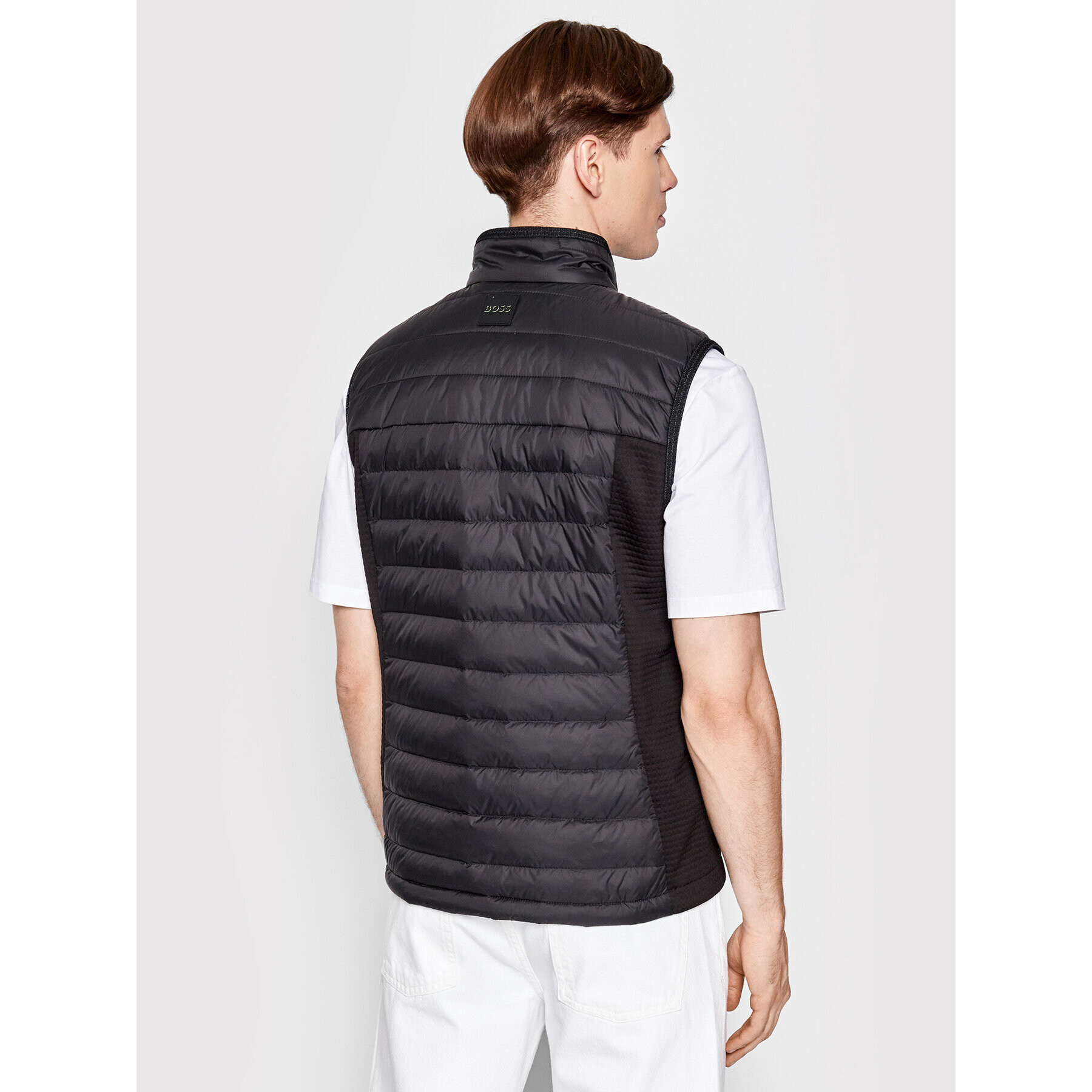 Boss Елек V_Tiberius 50465209 Черен Regular Fit - Pepit.bg