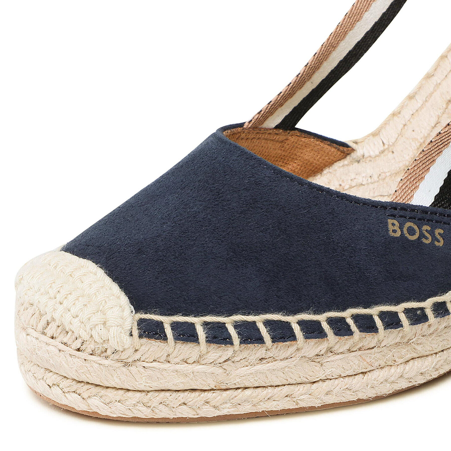Boss Еспадрили Madeira 50474511 10236177 01 Тъмносин - Pepit.bg