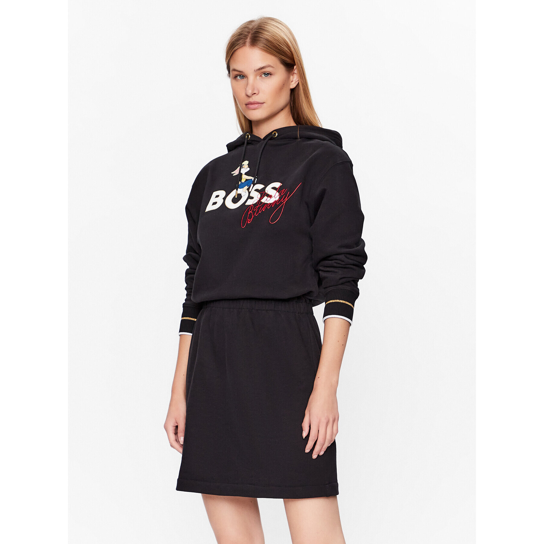 Boss Ежедневна рокля 50484942 Черен Regular Fit - Pepit.bg