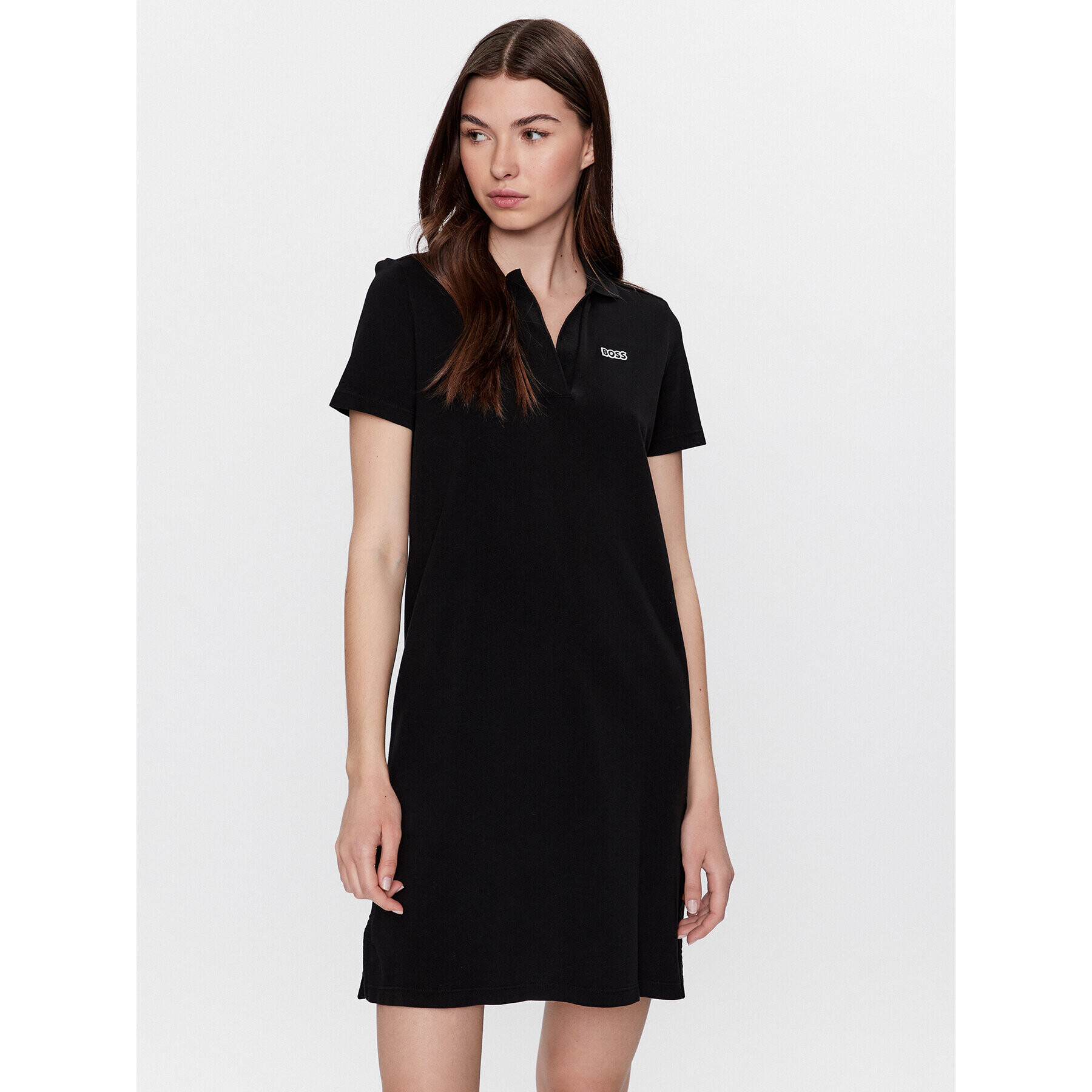 Boss Ежедневна рокля C_Epone 50489640 Черен Relaxed Fit - Pepit.bg