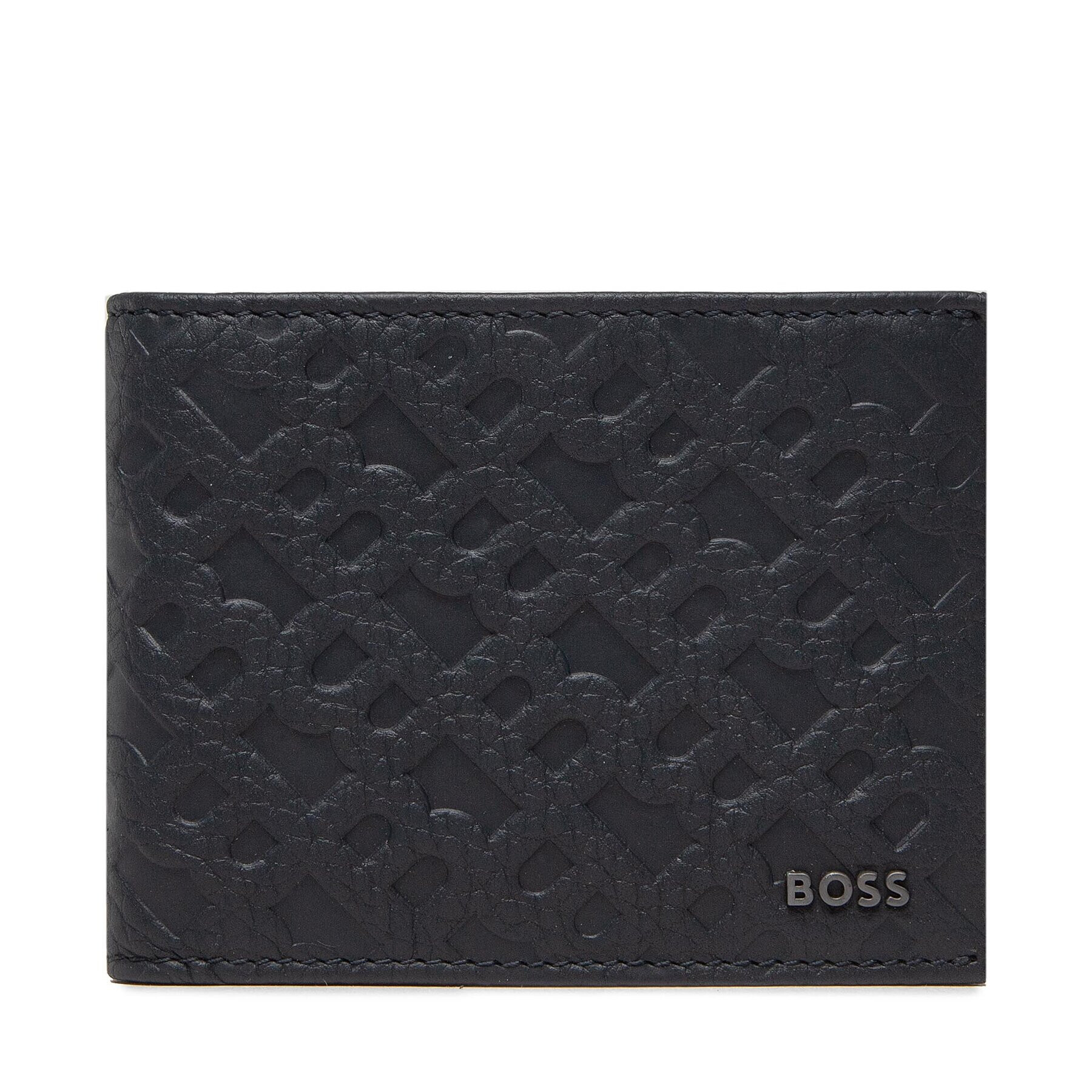 Boss Голям мъжки портфейл CrosstownAo 50479150 Тъмносин - Pepit.bg