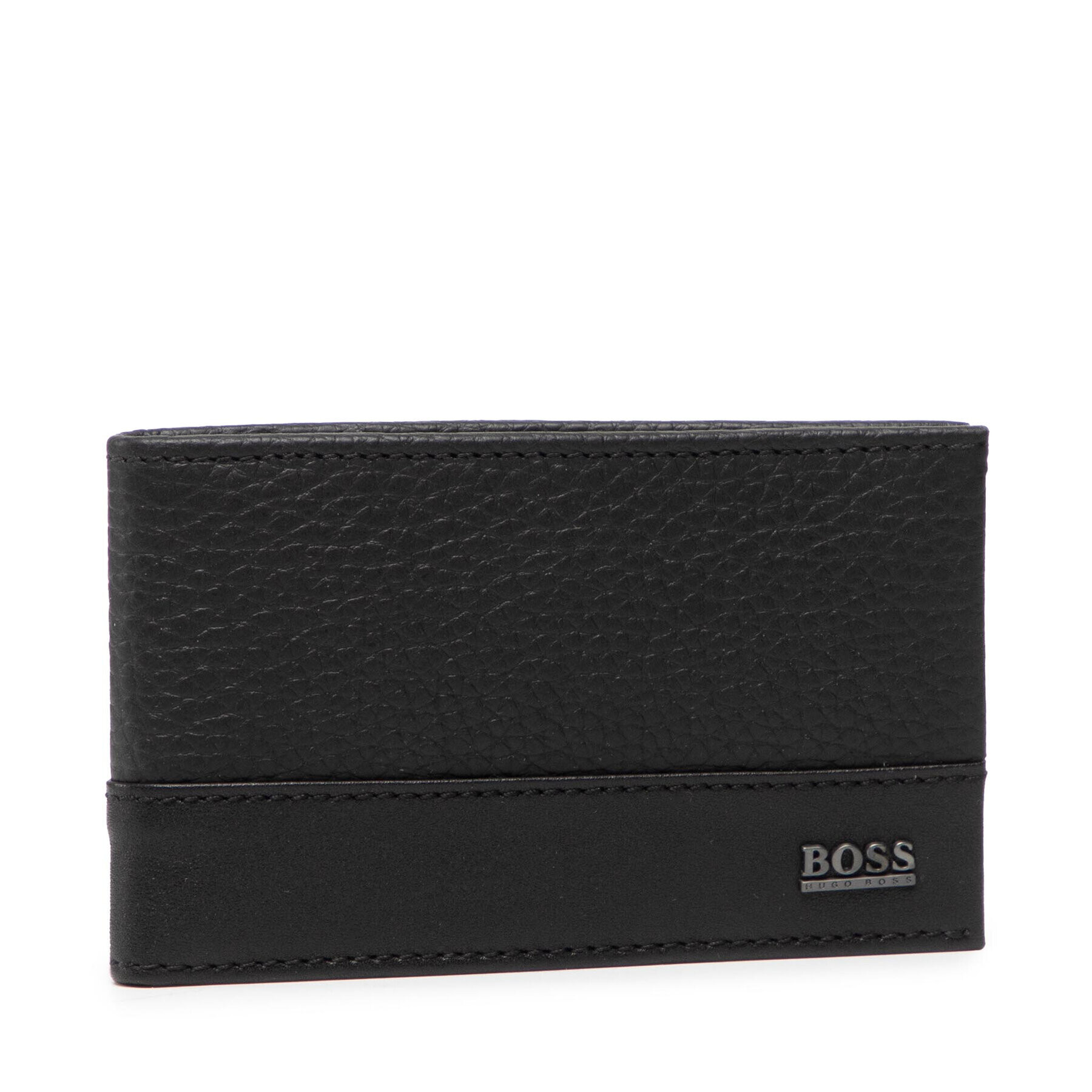 Boss Голям мъжки портфейл Helios 50465506 Черен - Pepit.bg