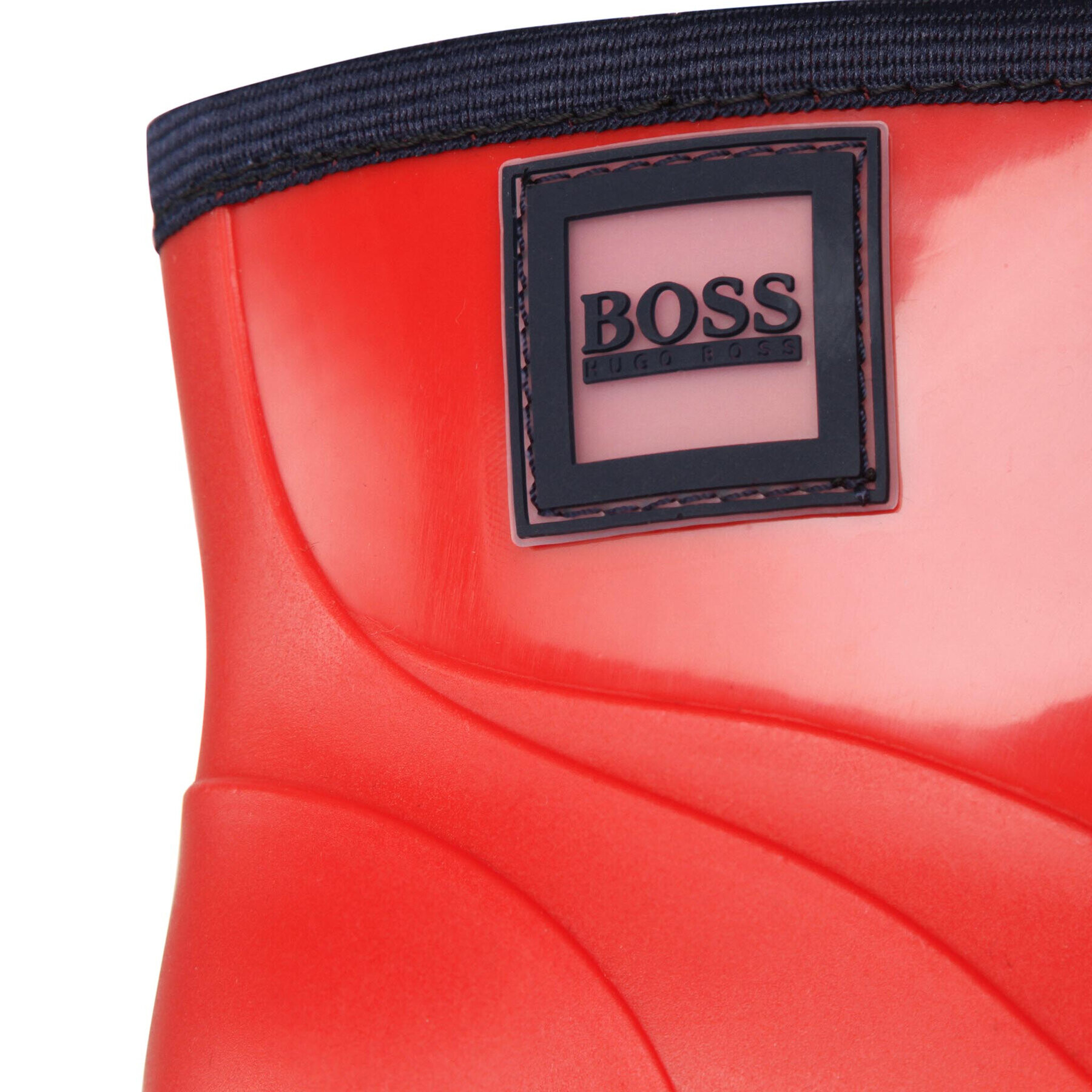 Boss Гумени ботуши J09166 S Червен - Pepit.bg