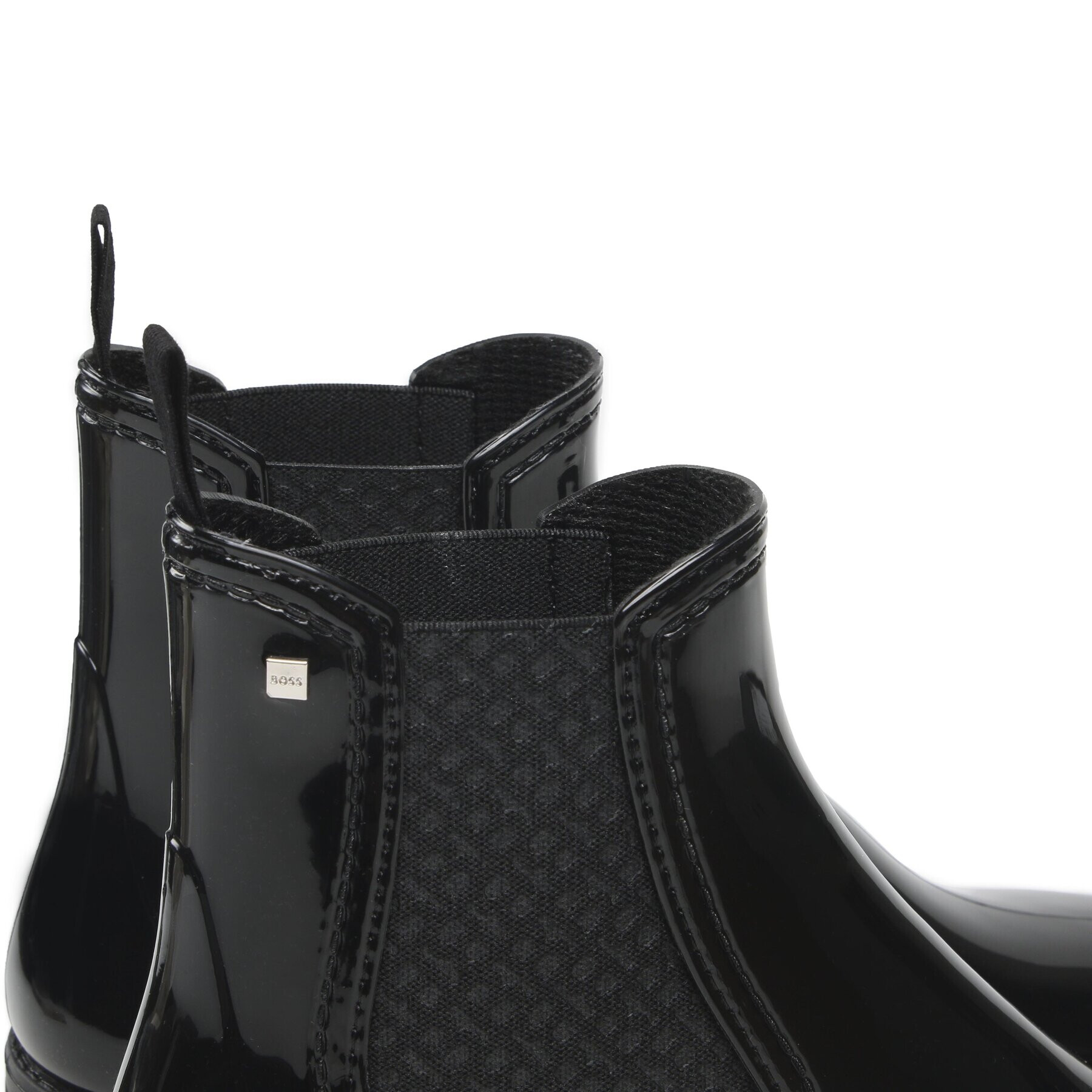 Boss Гумени ботуши Martha Bootie 50488742 10222177 01 Черен - Pepit.bg