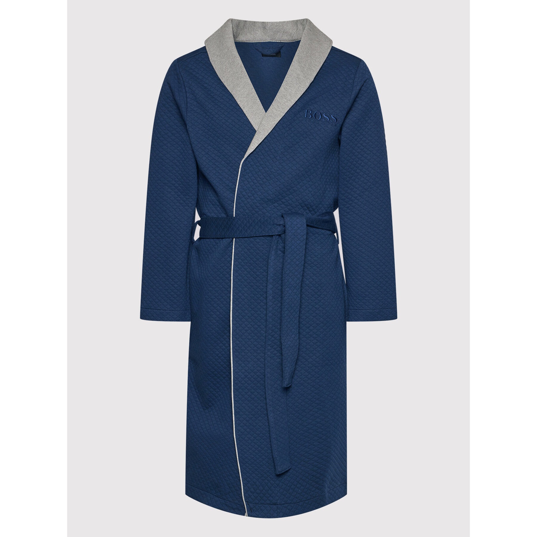 Boss Халат Limited Robe 50460402 Тъмносин - Pepit.bg