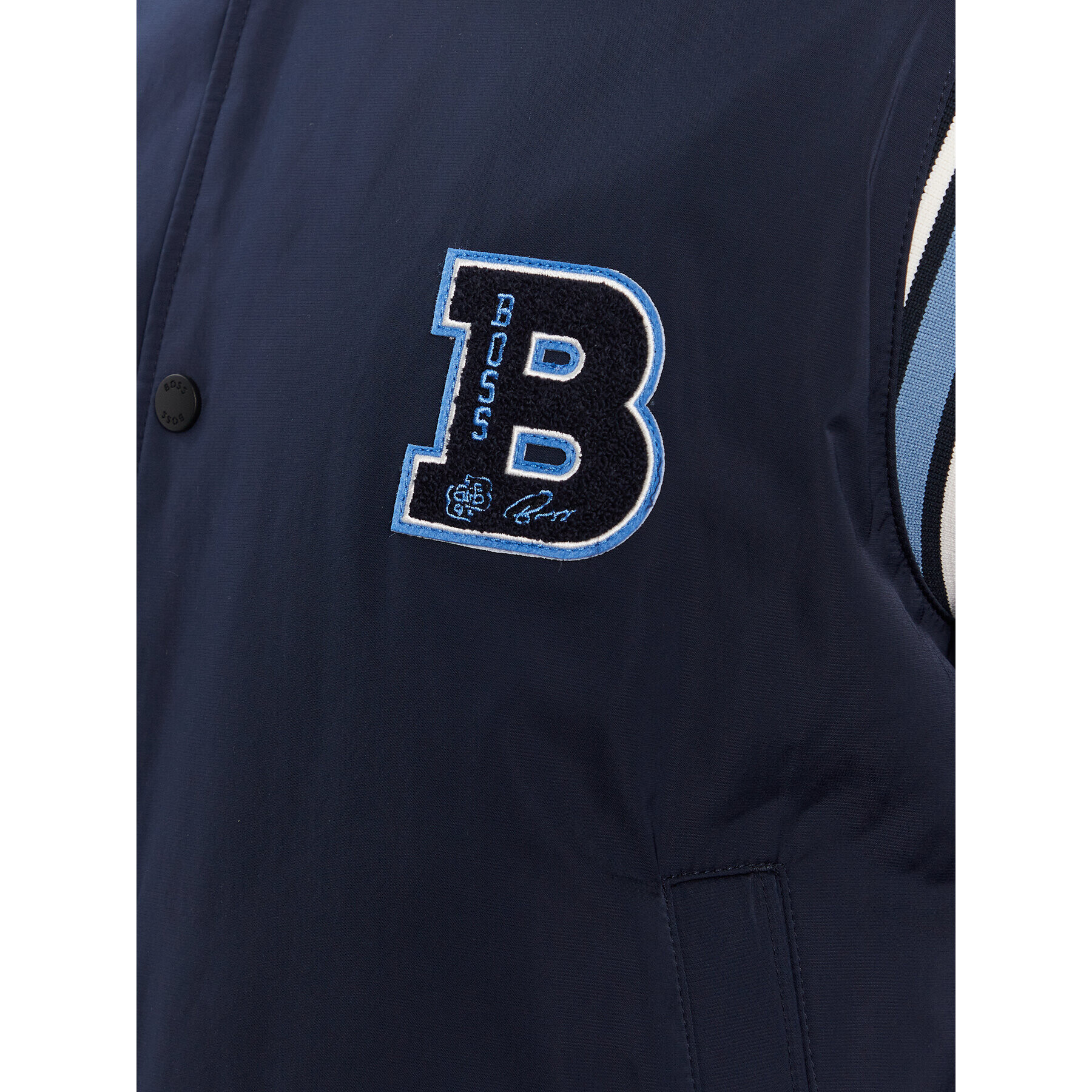 Boss Яке бомбър 50481099 Син Regular Fit - Pepit.bg