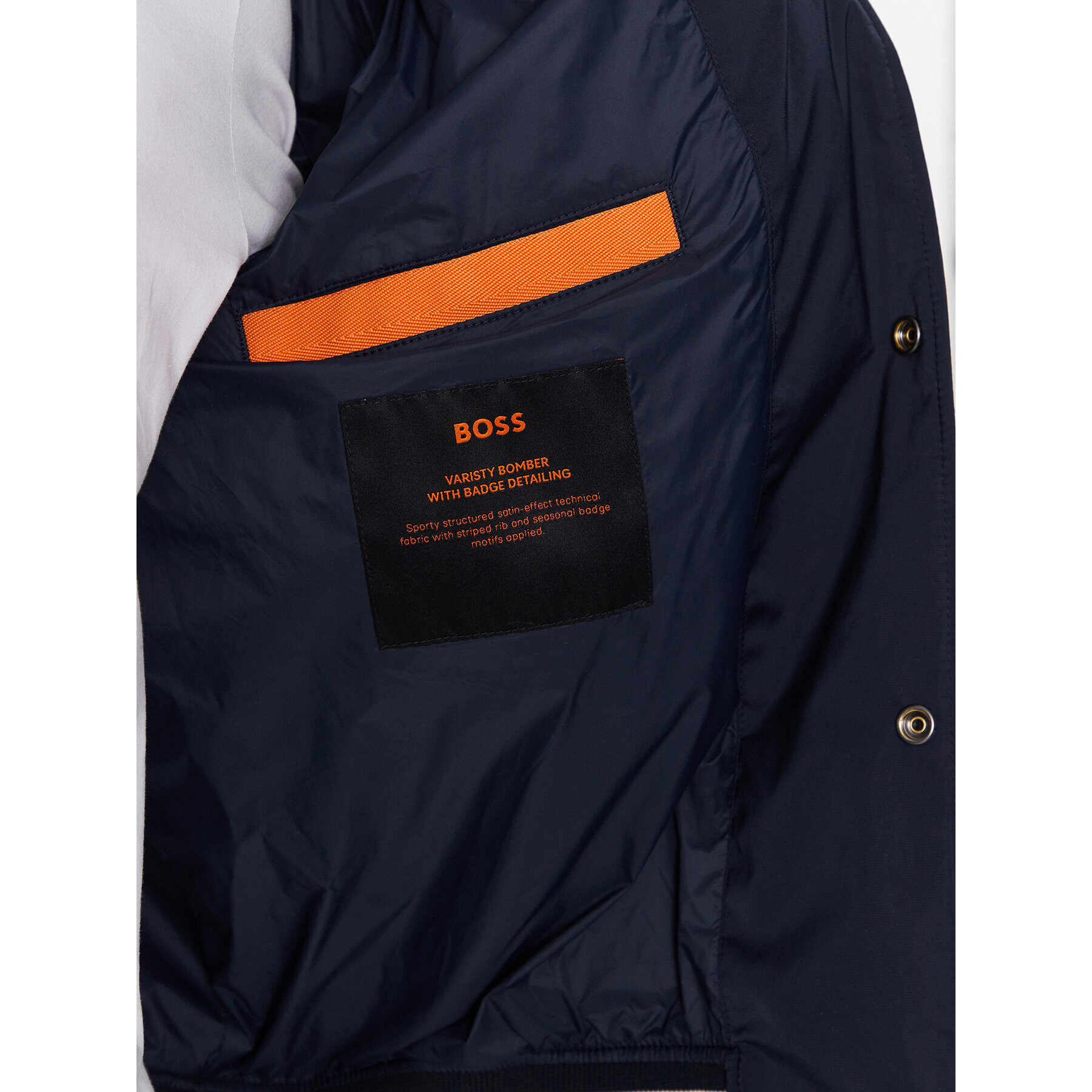Boss Яке бомбър 50481099 Син Regular Fit - Pepit.bg