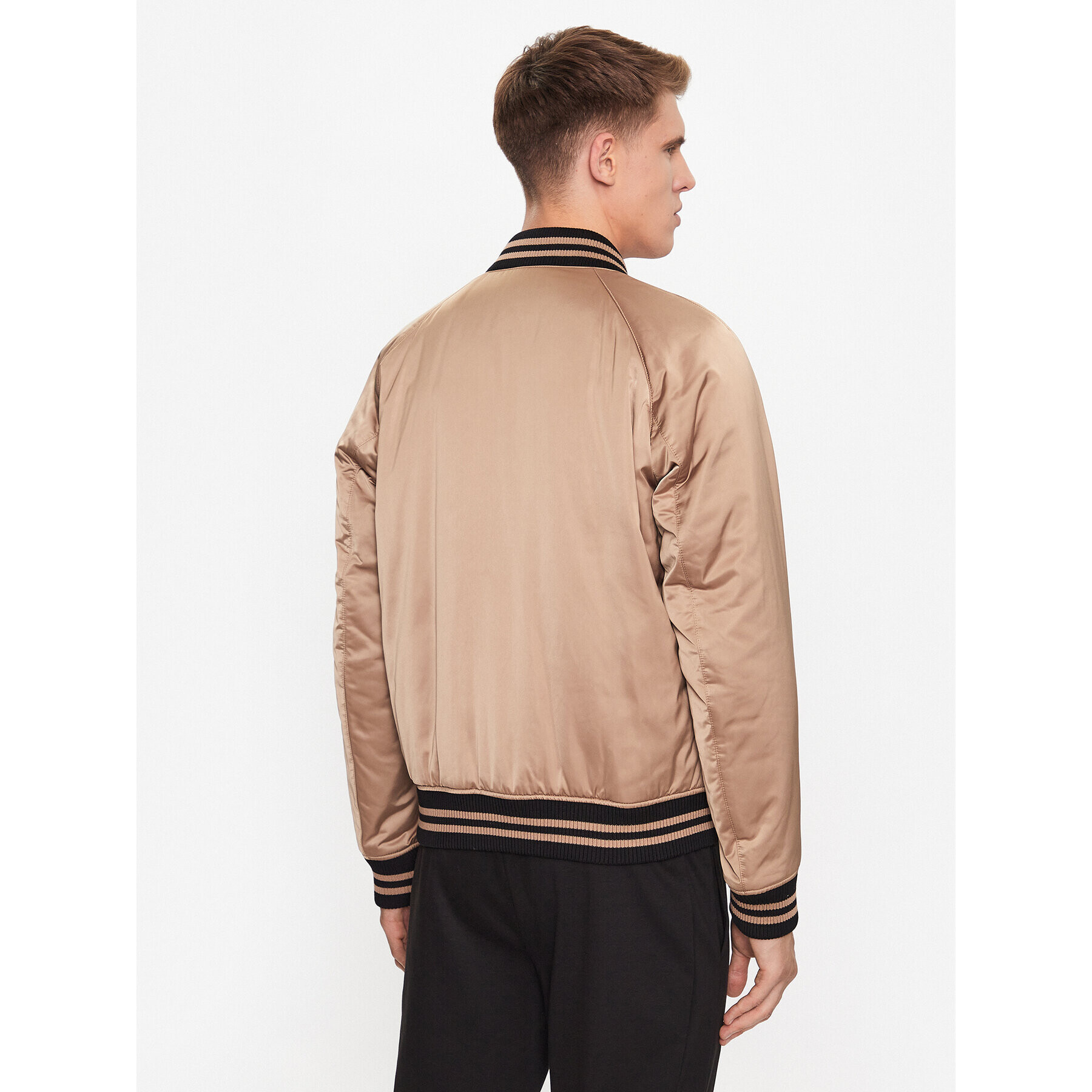 Boss Яке бомбър 50483945 Бежов Regular Fit - Pepit.bg