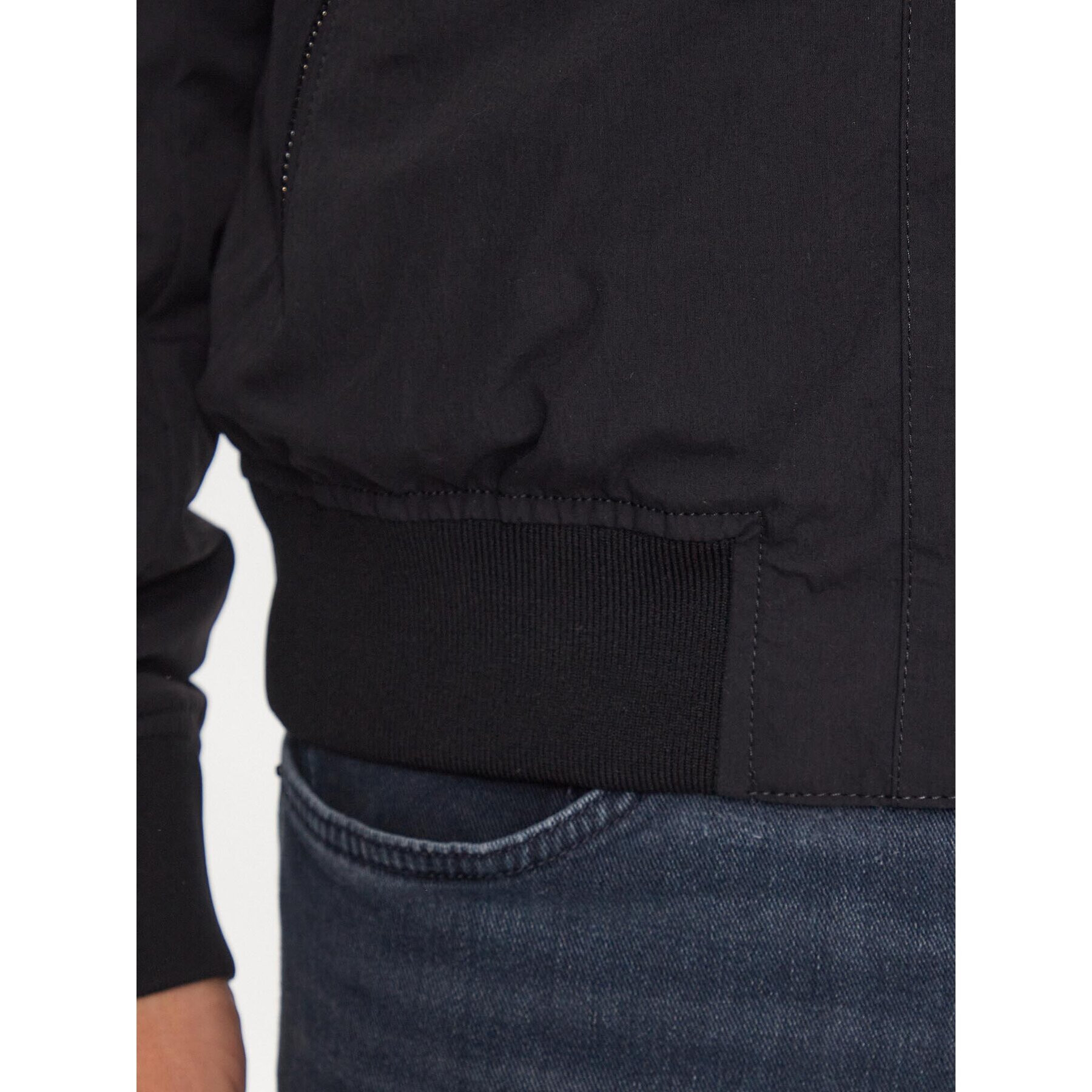 Boss Яке бомбър Coperto 50499031 Черен Regular Fit - Pepit.bg