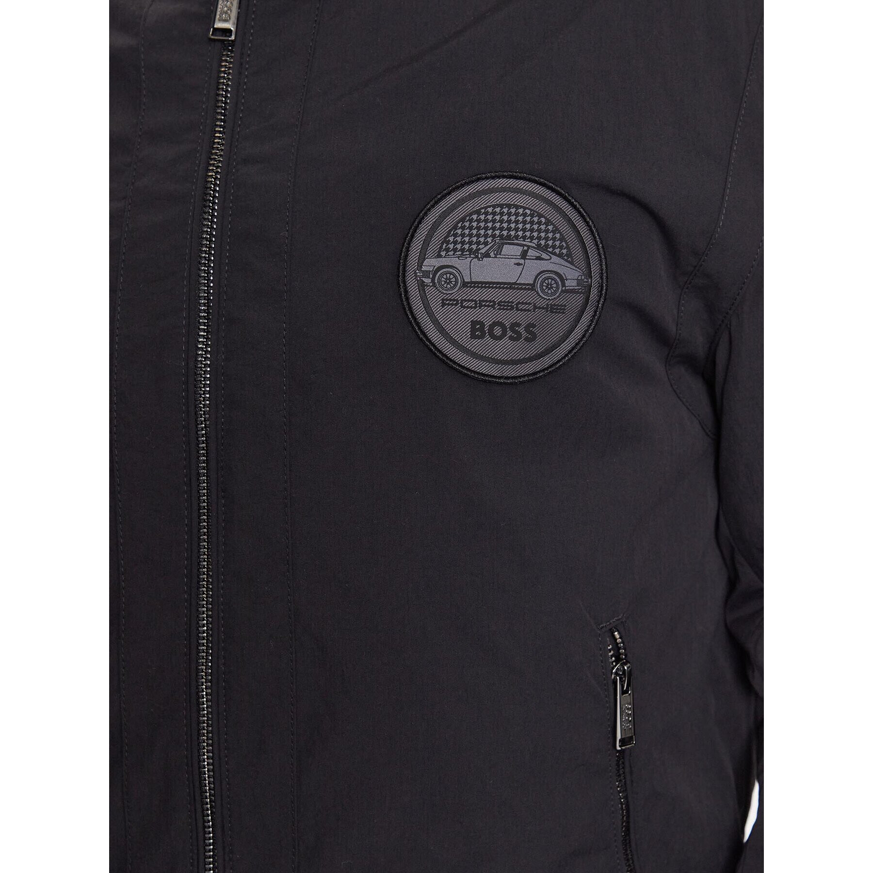 Boss Яке бомбър Coperto 50499031 Черен Regular Fit - Pepit.bg