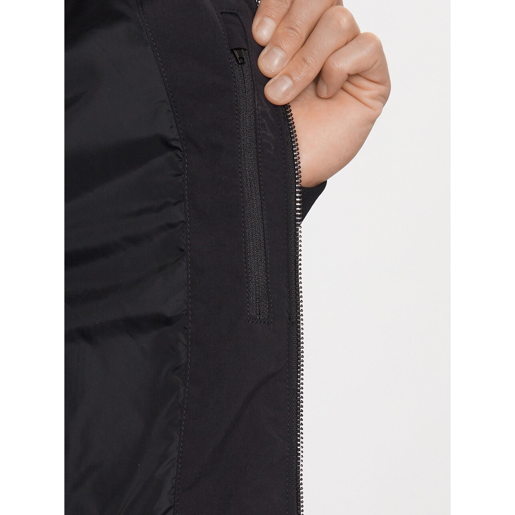 Boss Яке бомбър Coperto 50499031 Черен Regular Fit - Pepit.bg