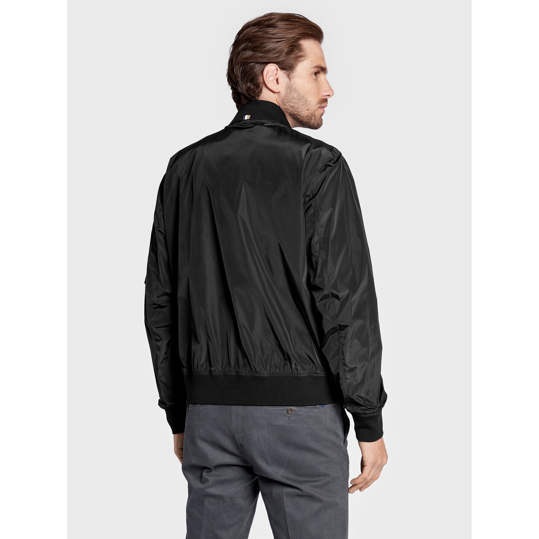 Boss Яке бомбър Costia1 50479241 Черен Regular Fit - Pepit.bg