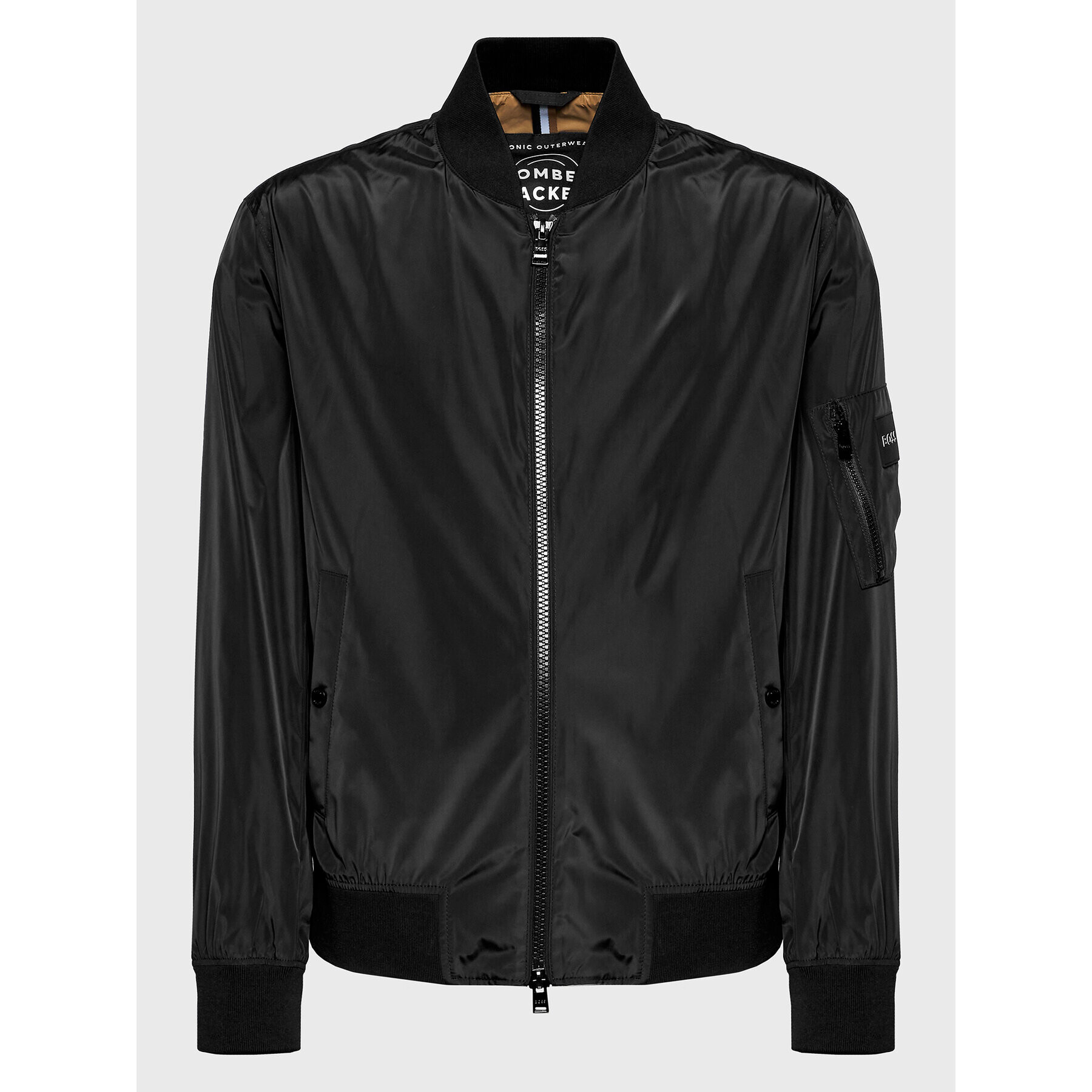 Boss Яке бомбър Costia1 50479241 Черен Regular Fit - Pepit.bg