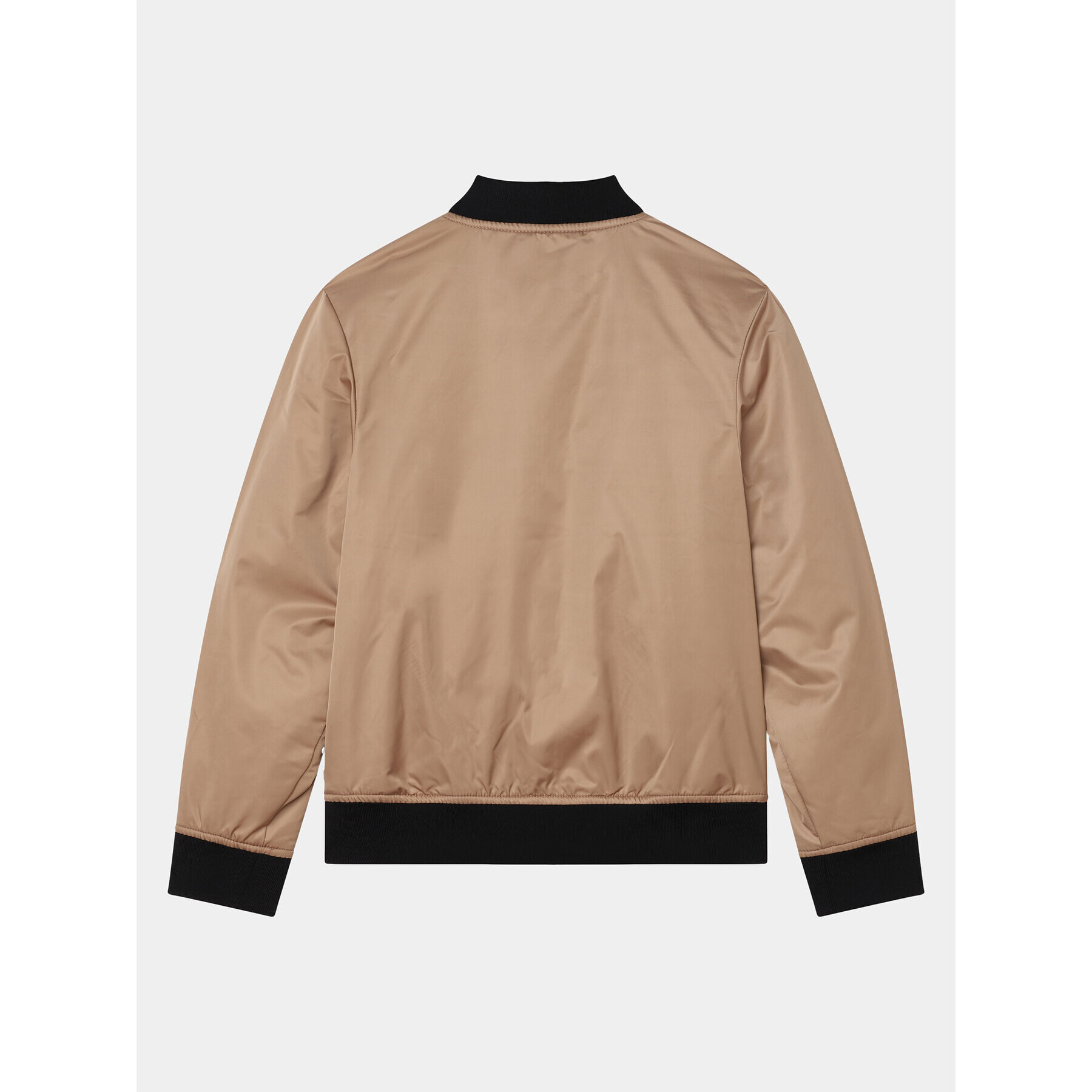 Boss Яке бомбър J26508 S Бежов Regular Fit - Pepit.bg