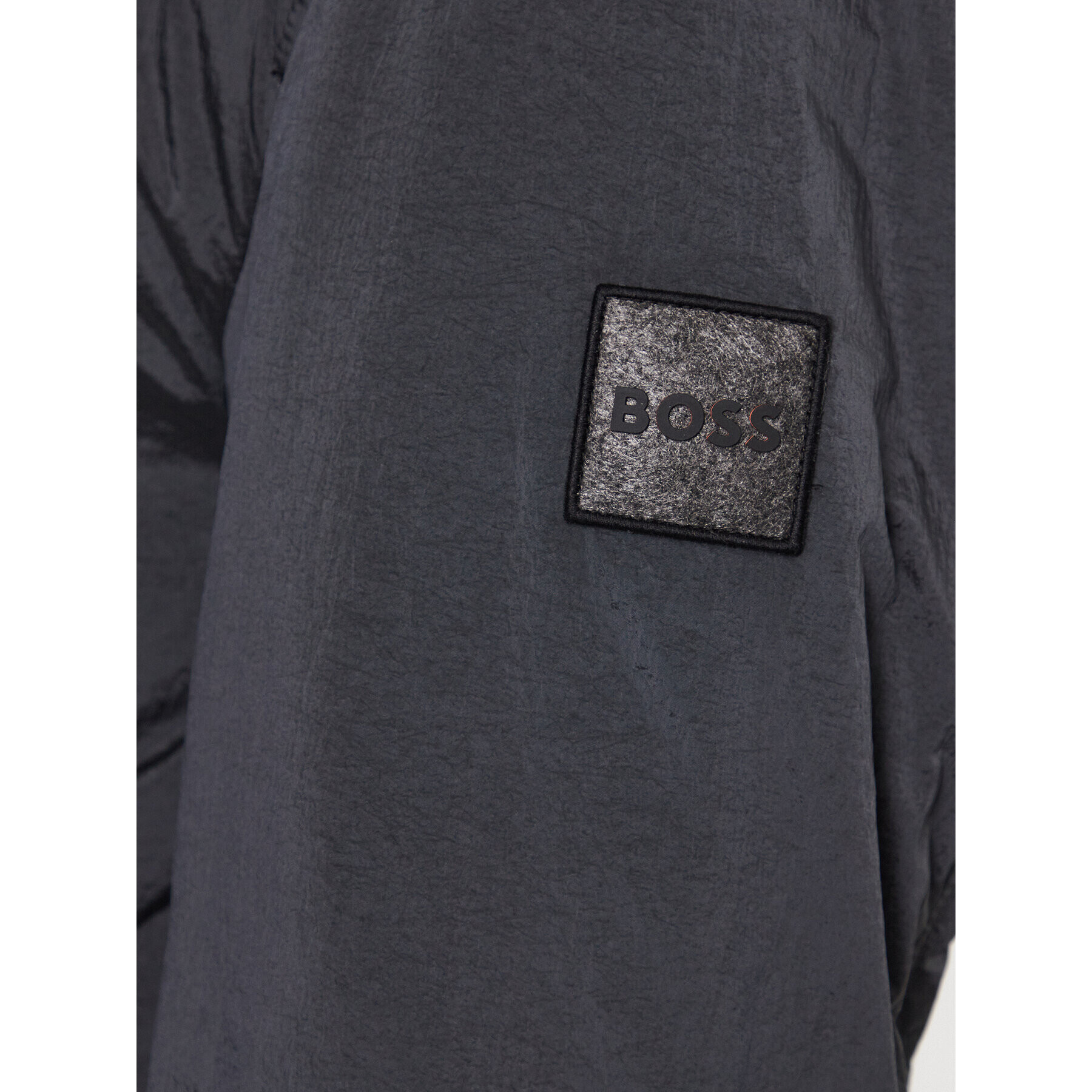 Boss Яке бомбър Overse 50496479 Сив Regular Fit - Pepit.bg