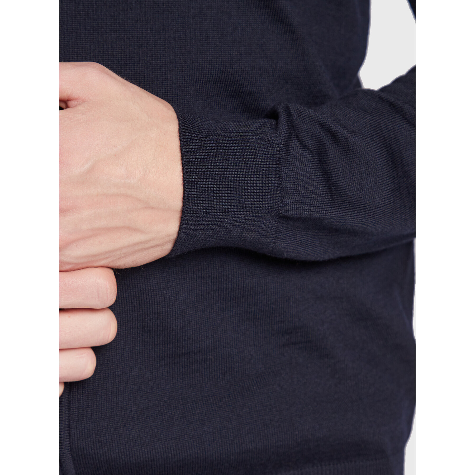 Boss Кардиган Balonso_L 50476347 Тъмносин Regular Fit - Pepit.bg