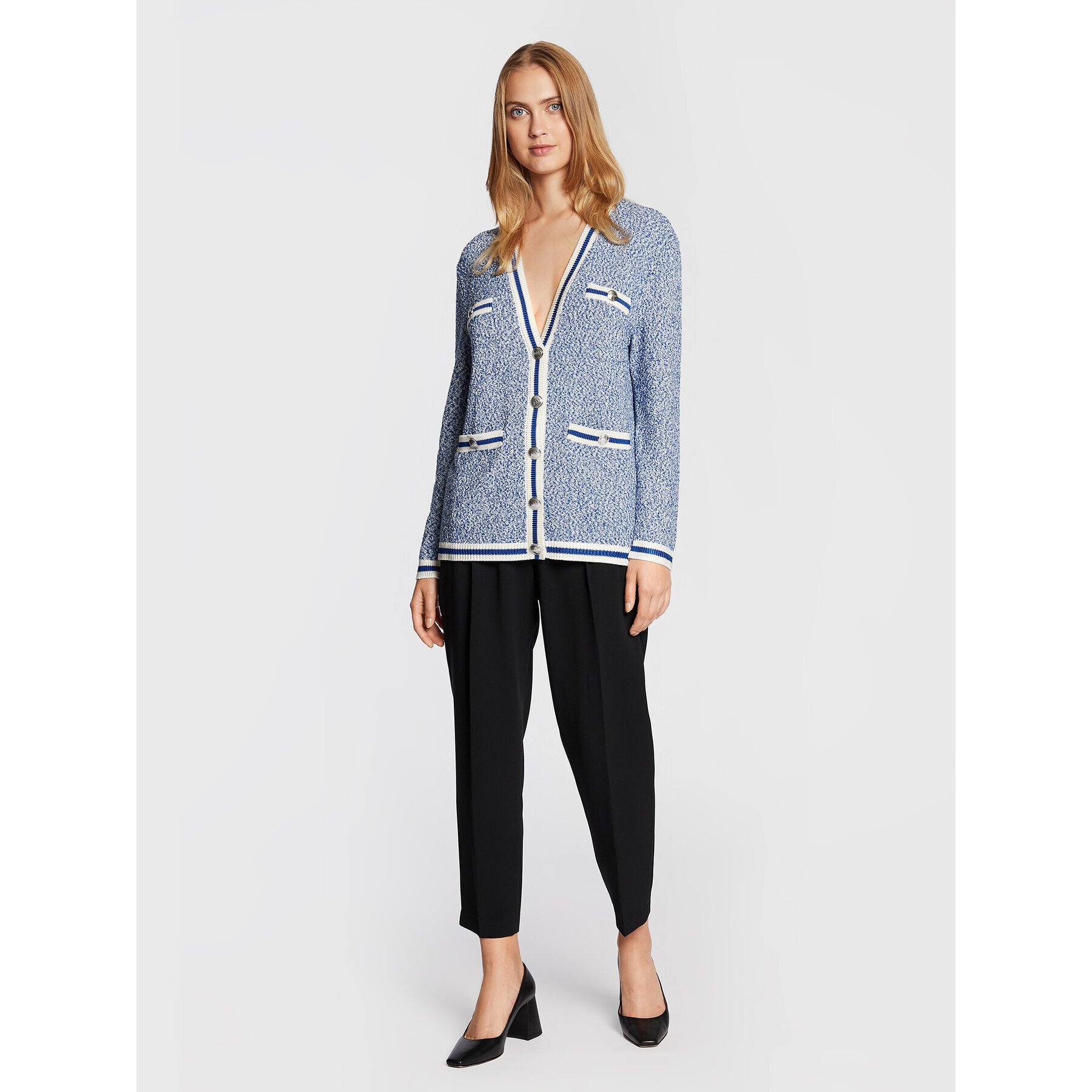 Boss Кардиган C_Folonia 50474056 Син Relaxed Fit - Pepit.bg