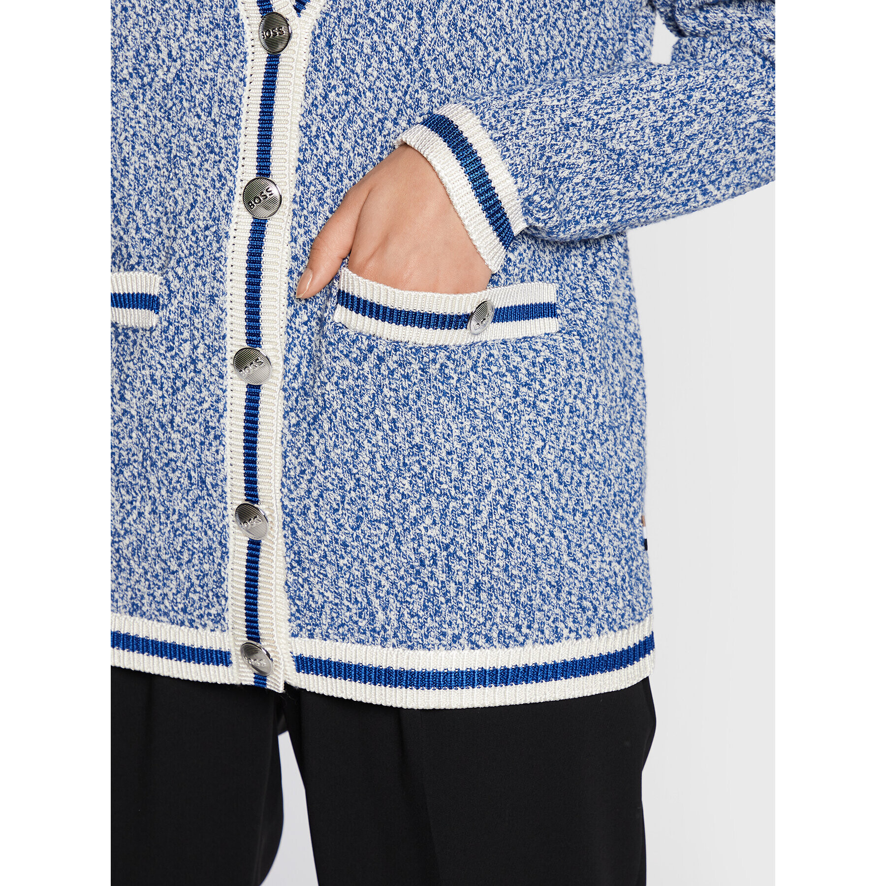 Boss Кардиган C_Folonia 50474056 Син Relaxed Fit - Pepit.bg