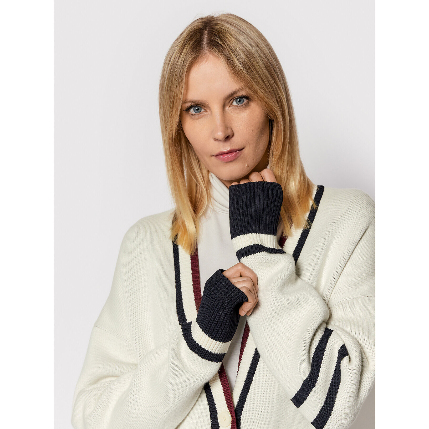 Boss Кардиган C_Fulianna 50456899 Бежов Regular Fit - Pepit.bg