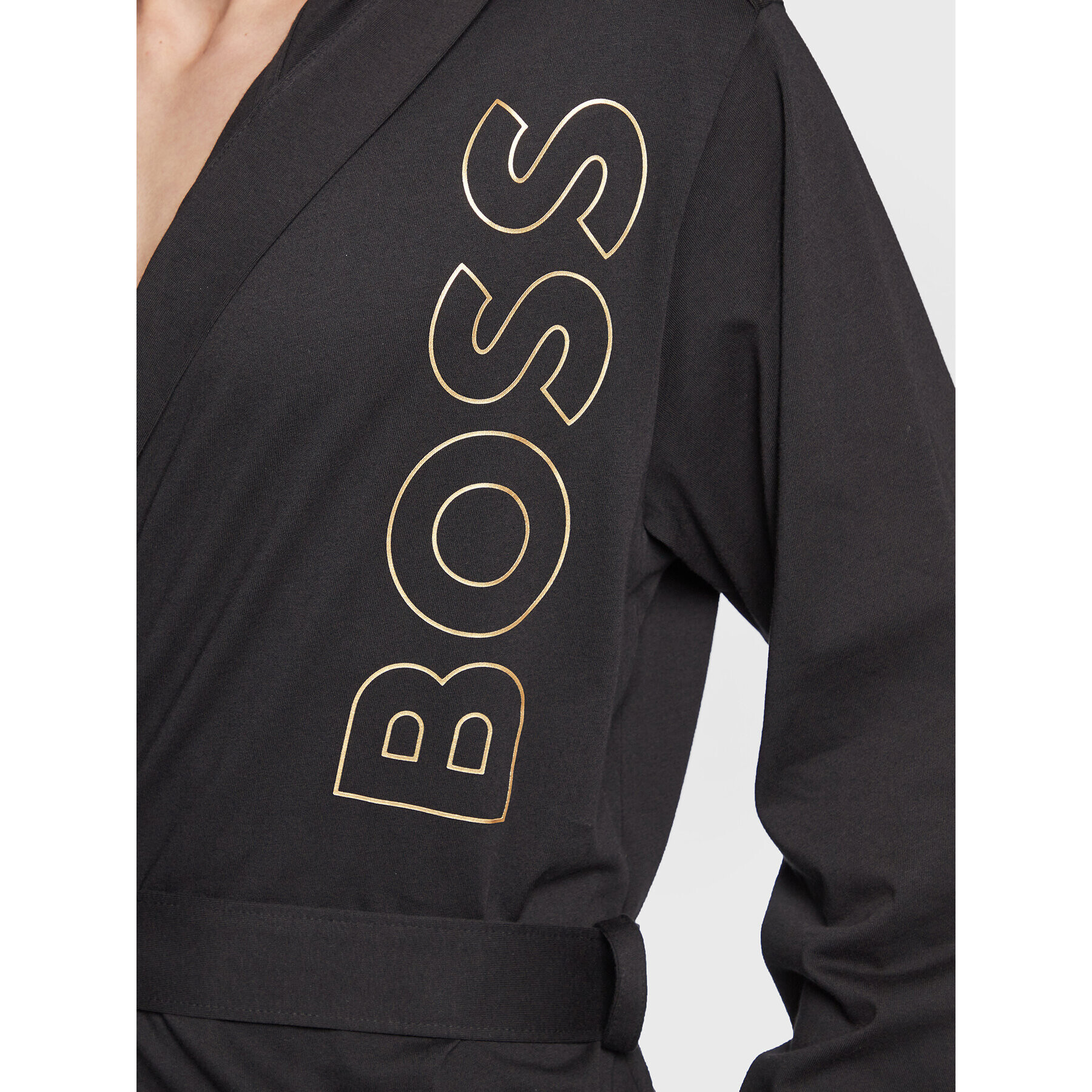 Boss Халат Identity 50485922 Черен Regular Fit - Pepit.bg