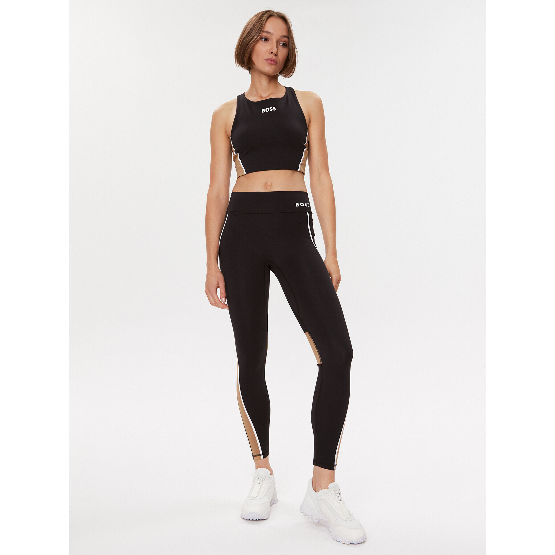 Boss Клин Ekiden Alica 50502368 Черен Skinny Fit - Pepit.bg