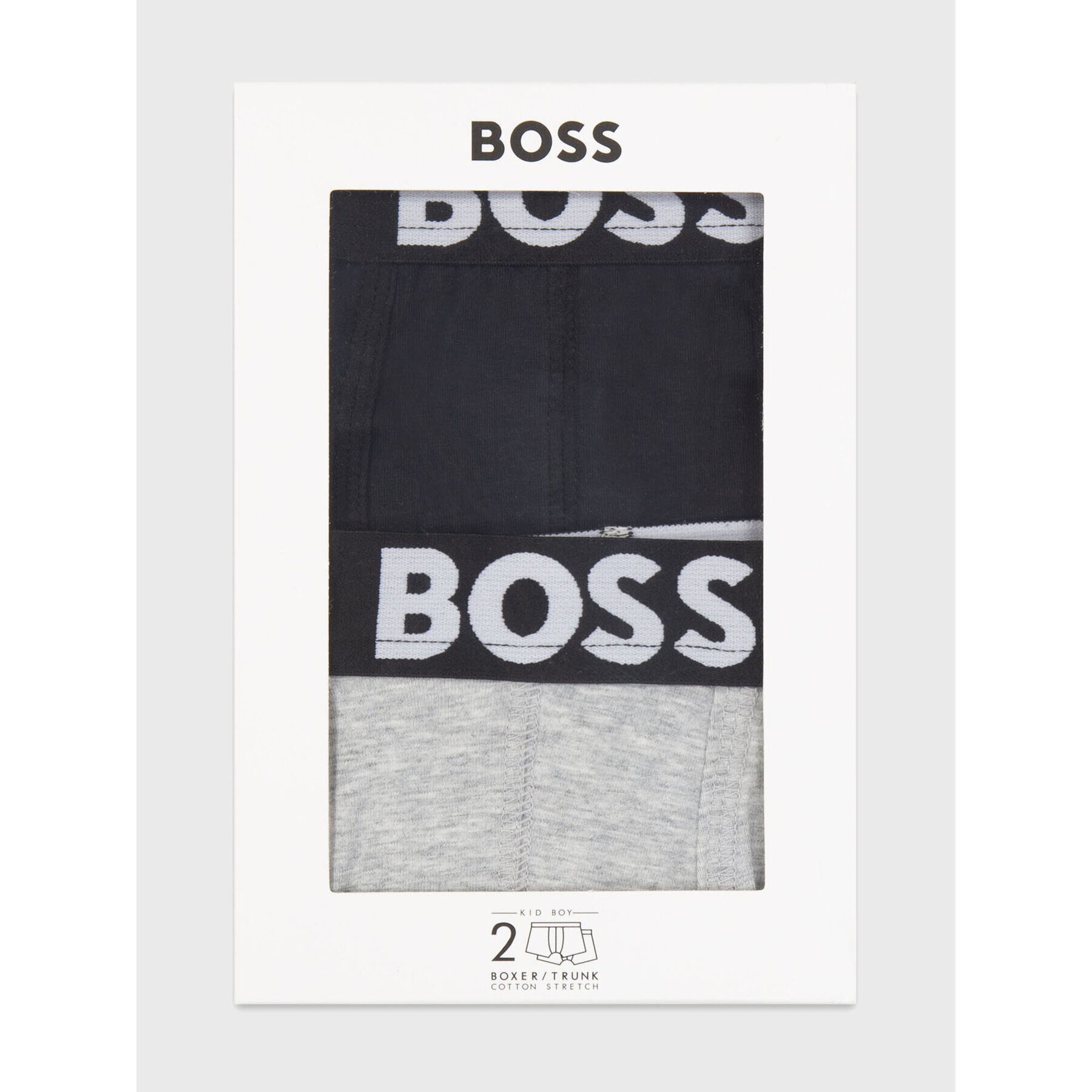 Boss Комплект 2 чифта боксерки J20361 D Цветен - Pepit.bg