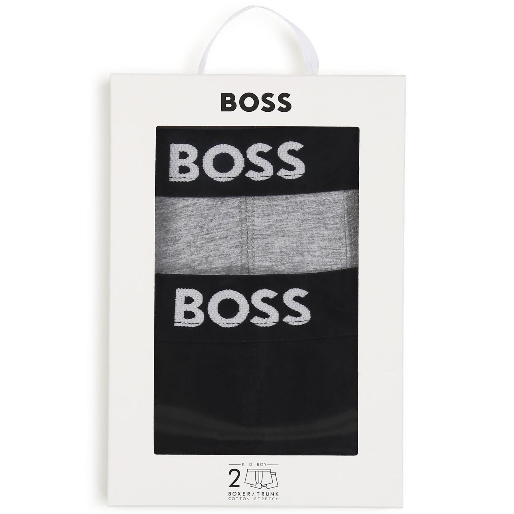 Boss Комплект 2 чифта боксерки J20382 D Цветен - Pepit.bg