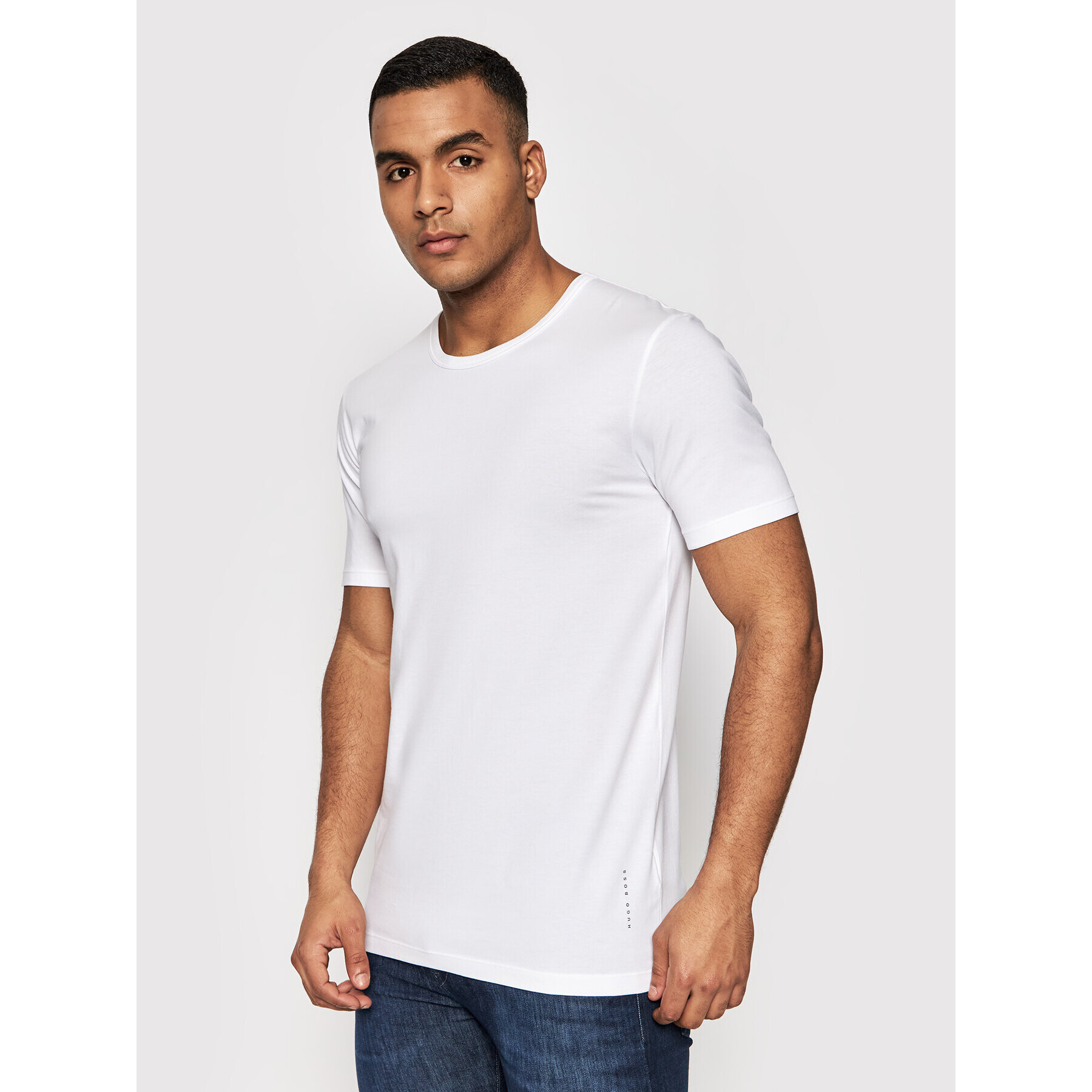 Boss Комплект 2 тишъртки 50325407 Бял Slim Fit - Pepit.bg