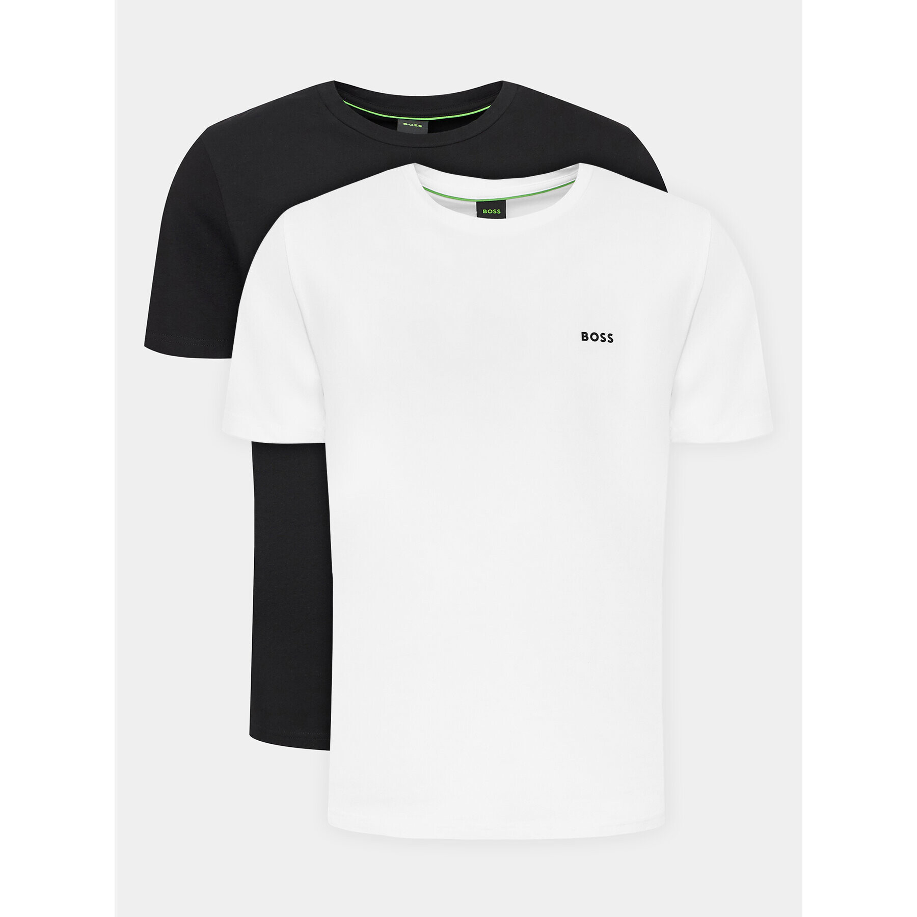 Boss Комплект 2 тишъртки 50478019 Черен Regular Fit - Pepit.bg