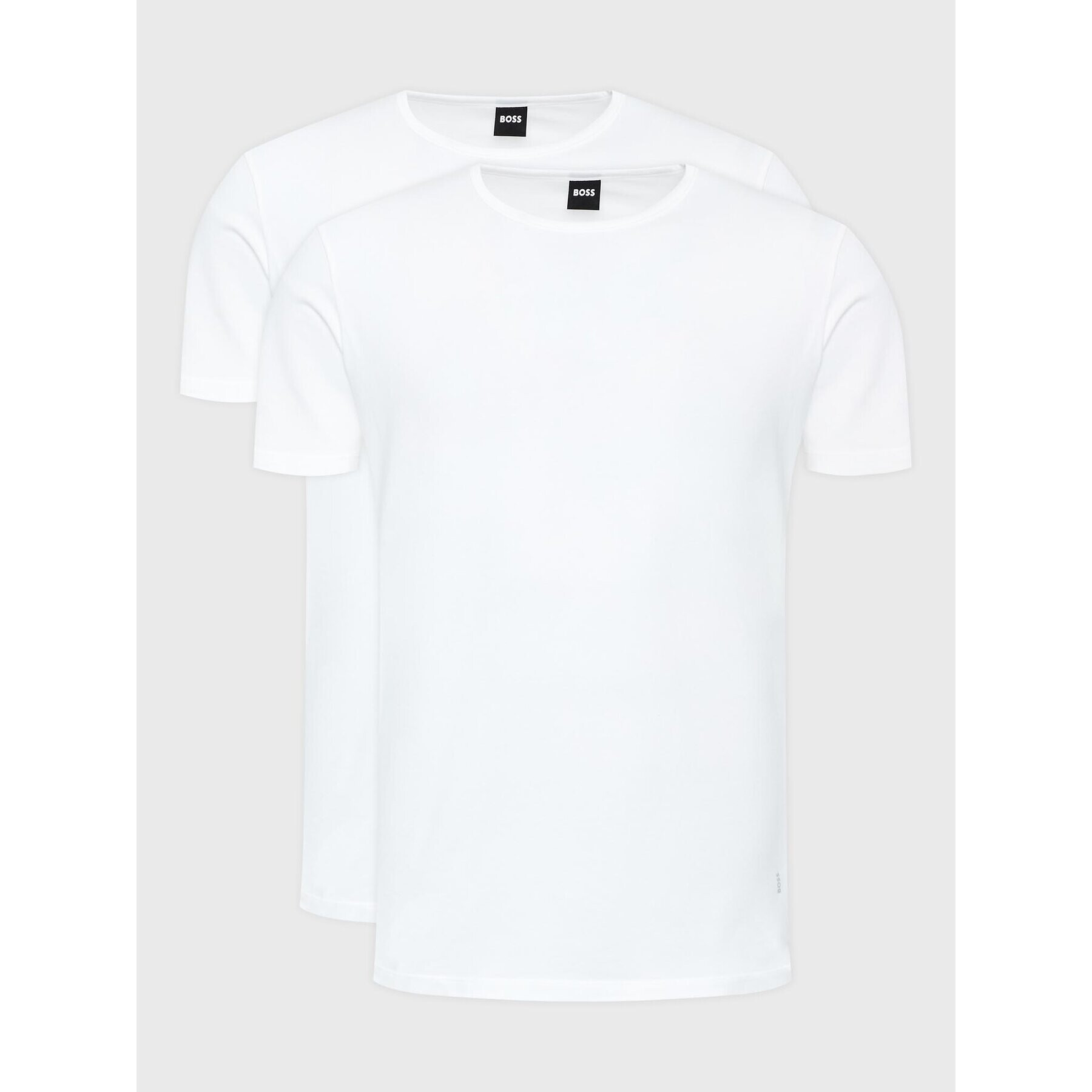 Boss Комплект 2 тишъртки Modern 50475276 Бял Slim Fit - Pepit.bg