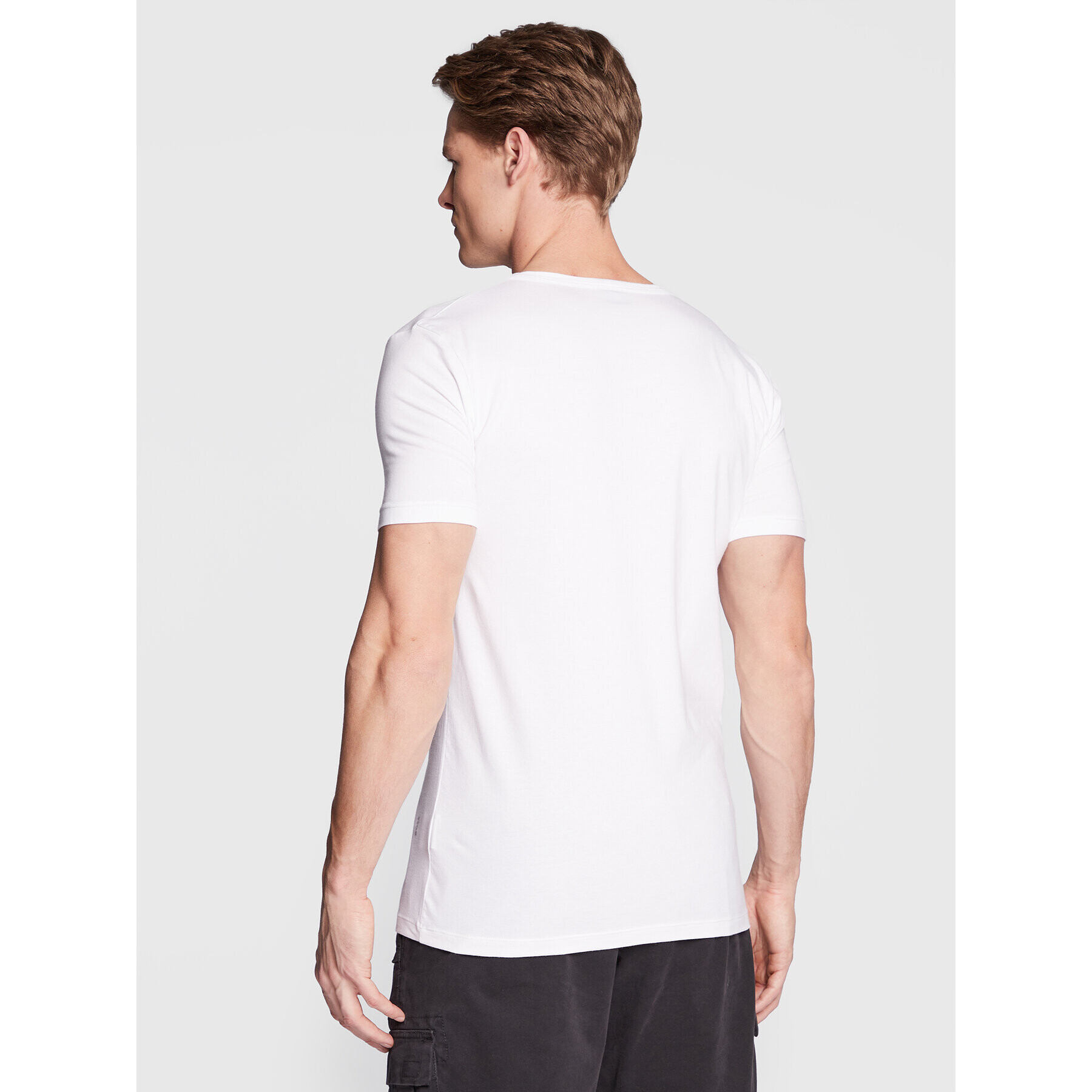 Boss Комплект 2 тишъртки Modern 50475292 Бял Slim Fit - Pepit.bg