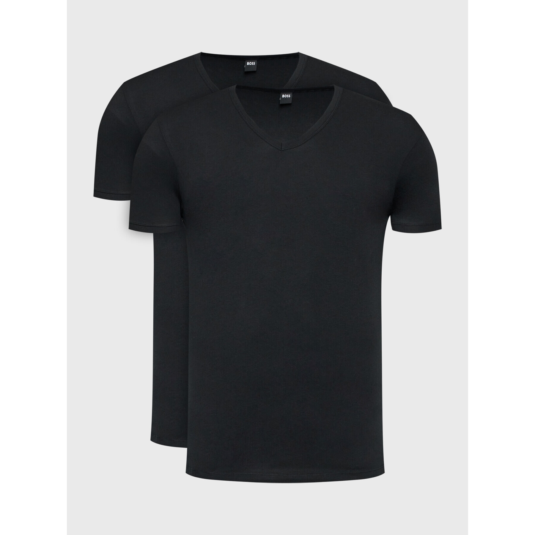 Boss Комплект 2 тишъртки Modern 50475292 Черен Slim Fit - Pepit.bg